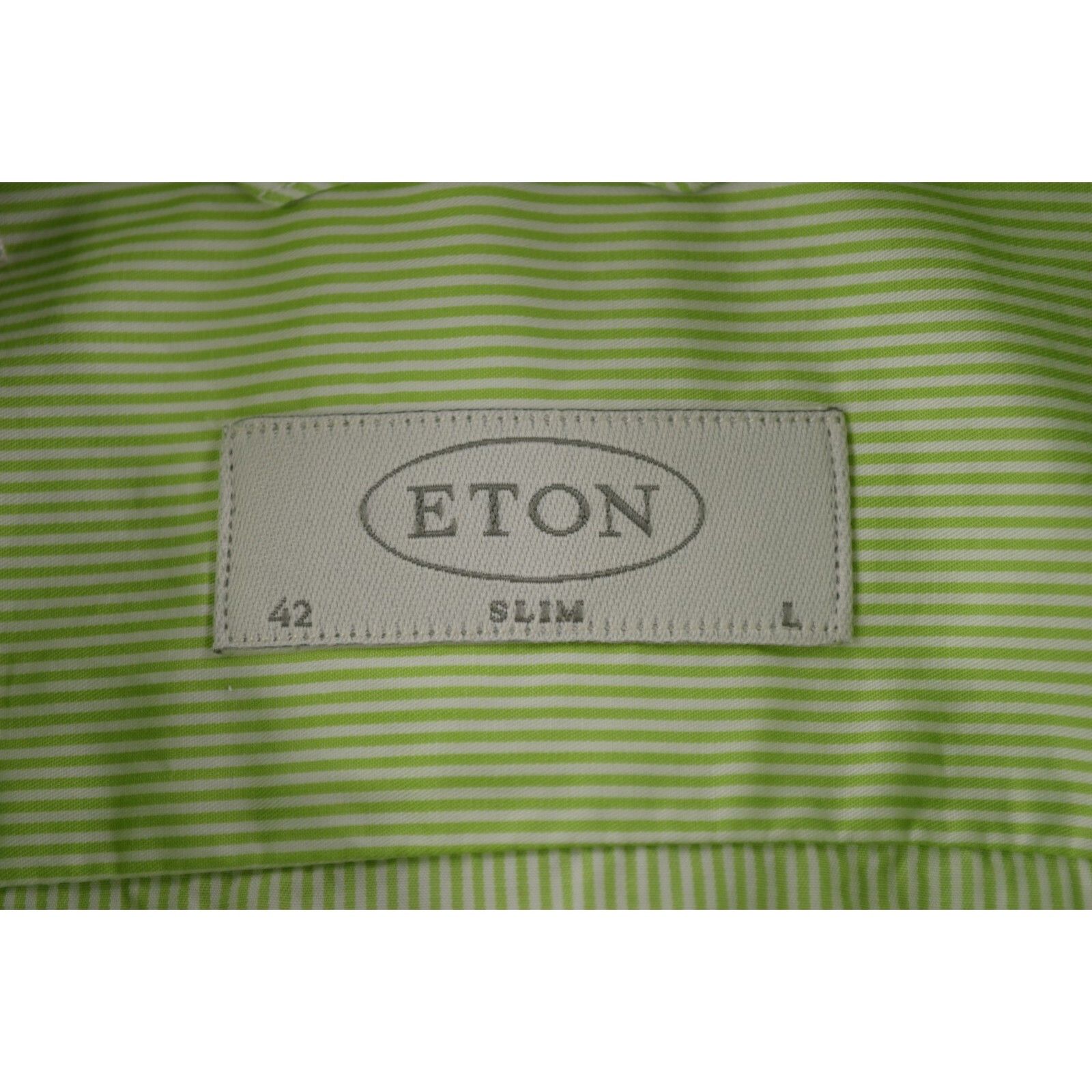 Other Eton New without tags Shirt Size L US In Green Size US L / EU 52-54 / 3 - 3 Thumbnail