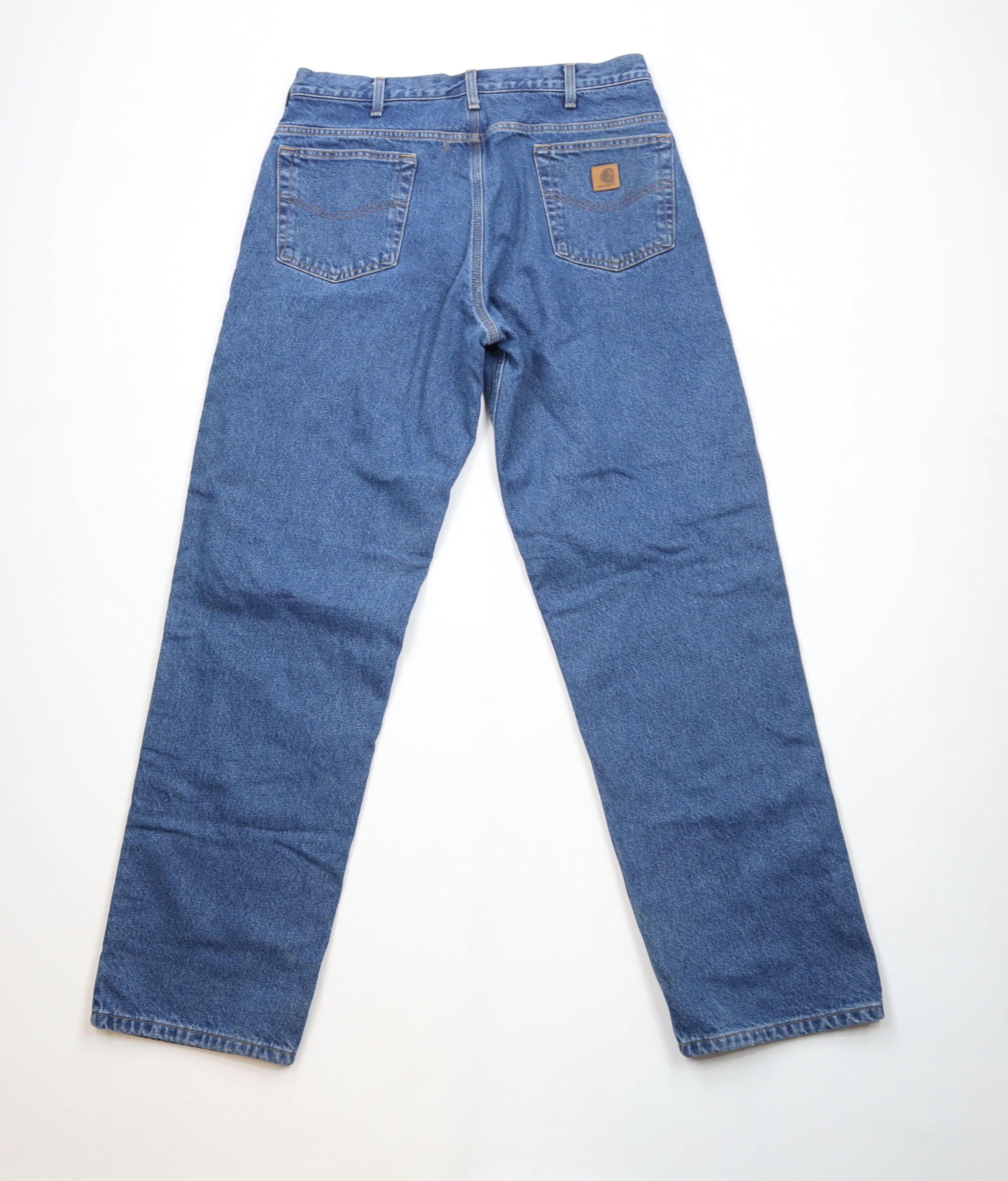 Carhartt × Vintage Vintage Y2K Carhartt Flannel Lined Relaxed Wide Leg Jeans Size US 36 / EU 52 - 11 Thumbnail