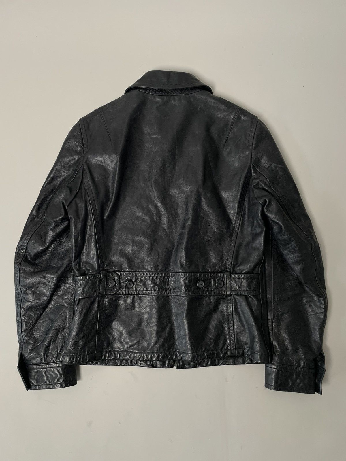 Jil Sander by Raf Simons Leather Jacket