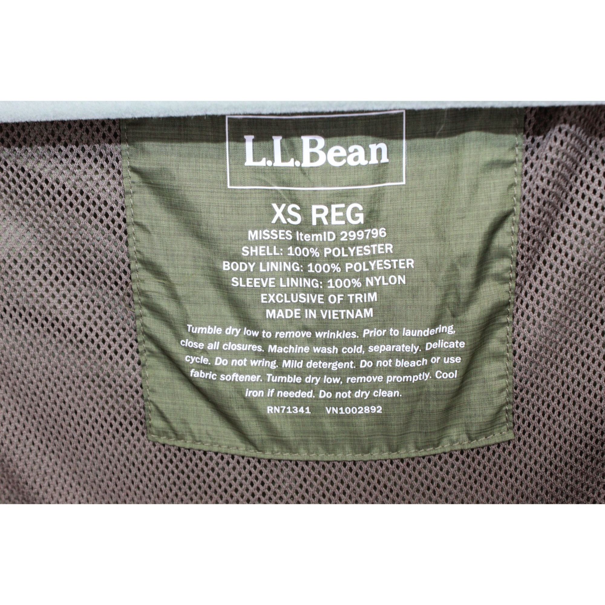 L.L. Bean LL Bean Casco Bay Windbreaker Full Zip Jacket Size XS Size XS / US 0-2 / IT 36-38 - 8 Thumbnail
