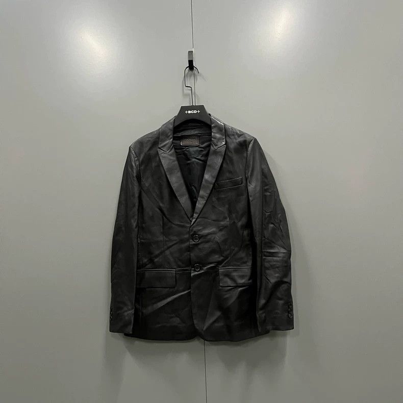 Prada Prada Black leather jacket 2501-Nextarrow Size US S / EU 44-46 / 1 - 1 Thumbnail