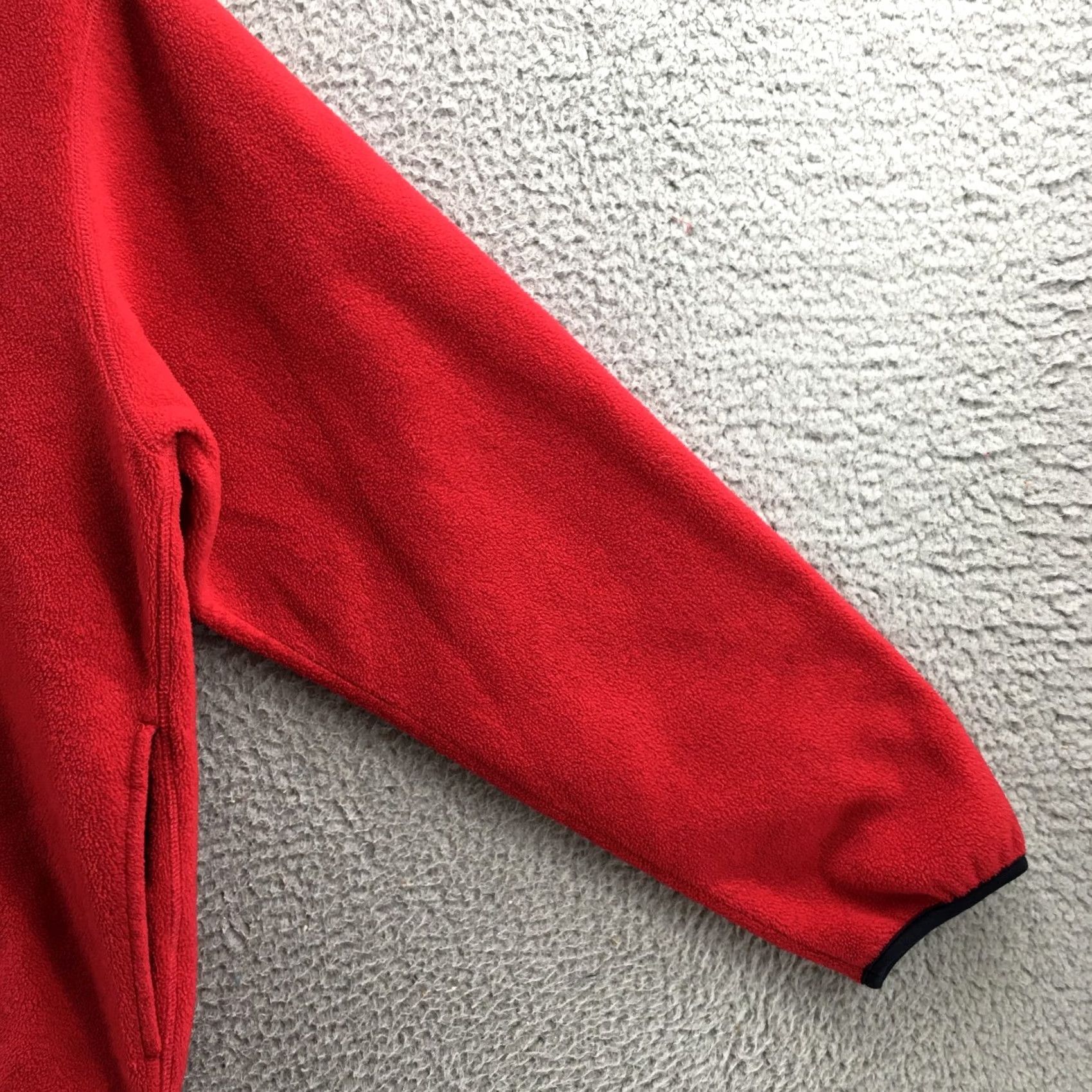 Nautica Nautica Half Zip Fleece Sweater Mens L Red Long Sleeve Pullover Mock Neck Casual Size US L / EU 52-54 / 3 - 5 Thumbnail