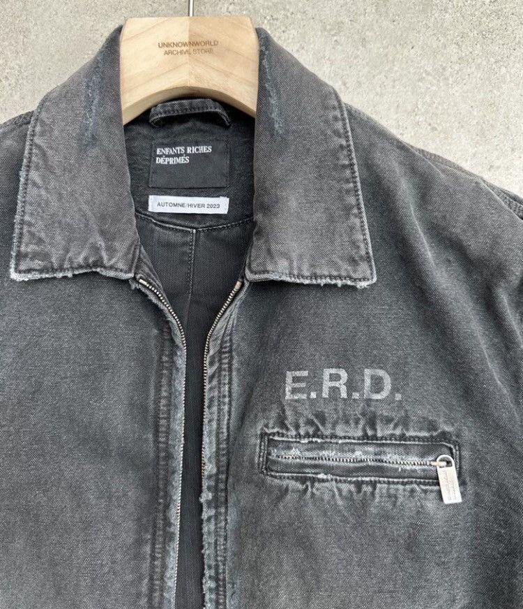 Enfants Riches Deprimes Enfants Rich Carhart made old water-washed tooling jackets Size US L / EU 52-54 / 3 - 4 Thumbnail