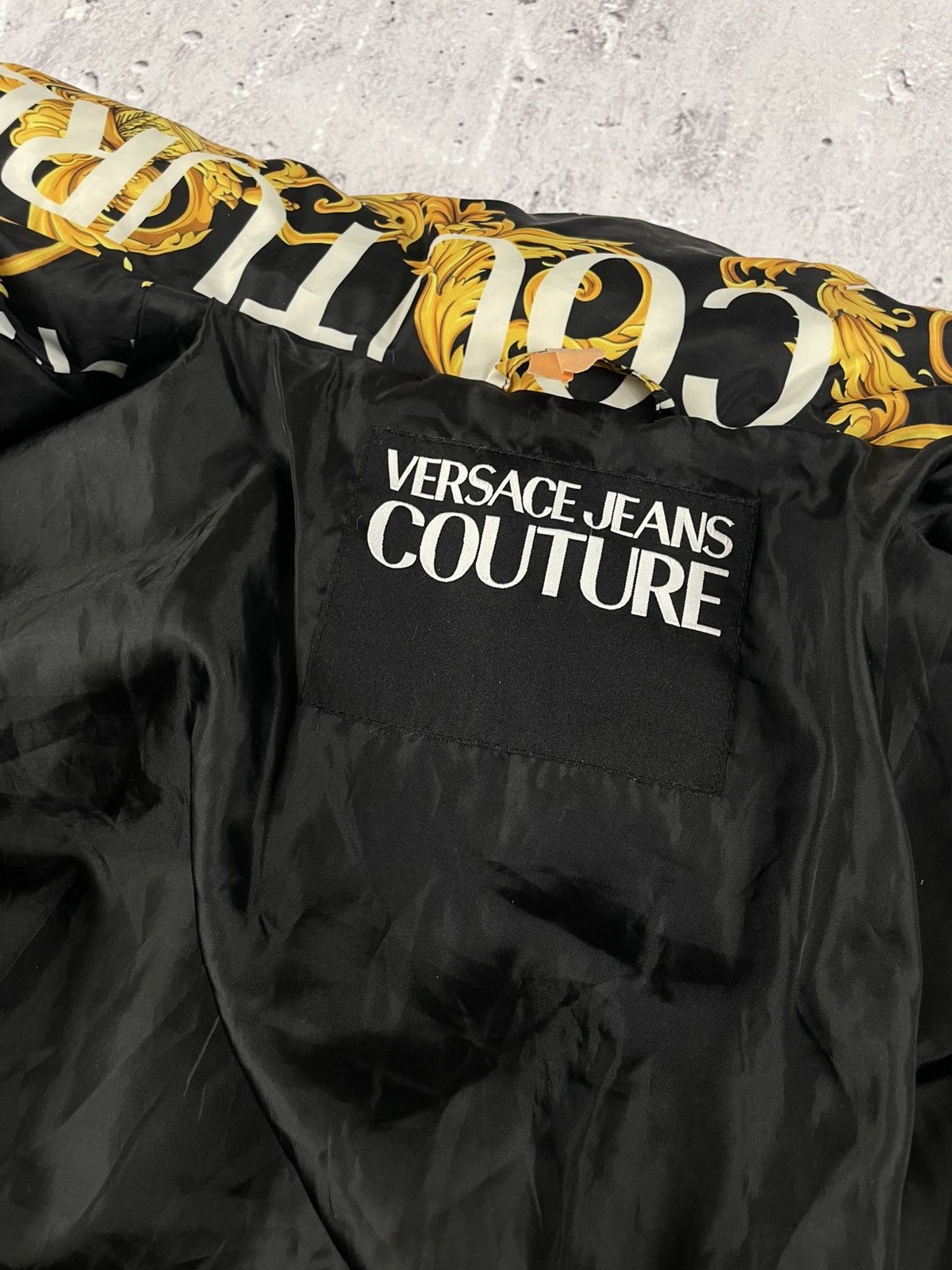 Versace × Versace Jeans Couture Versace Jeans Couture Down Puffer Logo Jacket Size US M / EU 48-50 / 2 - 5 Thumbnail