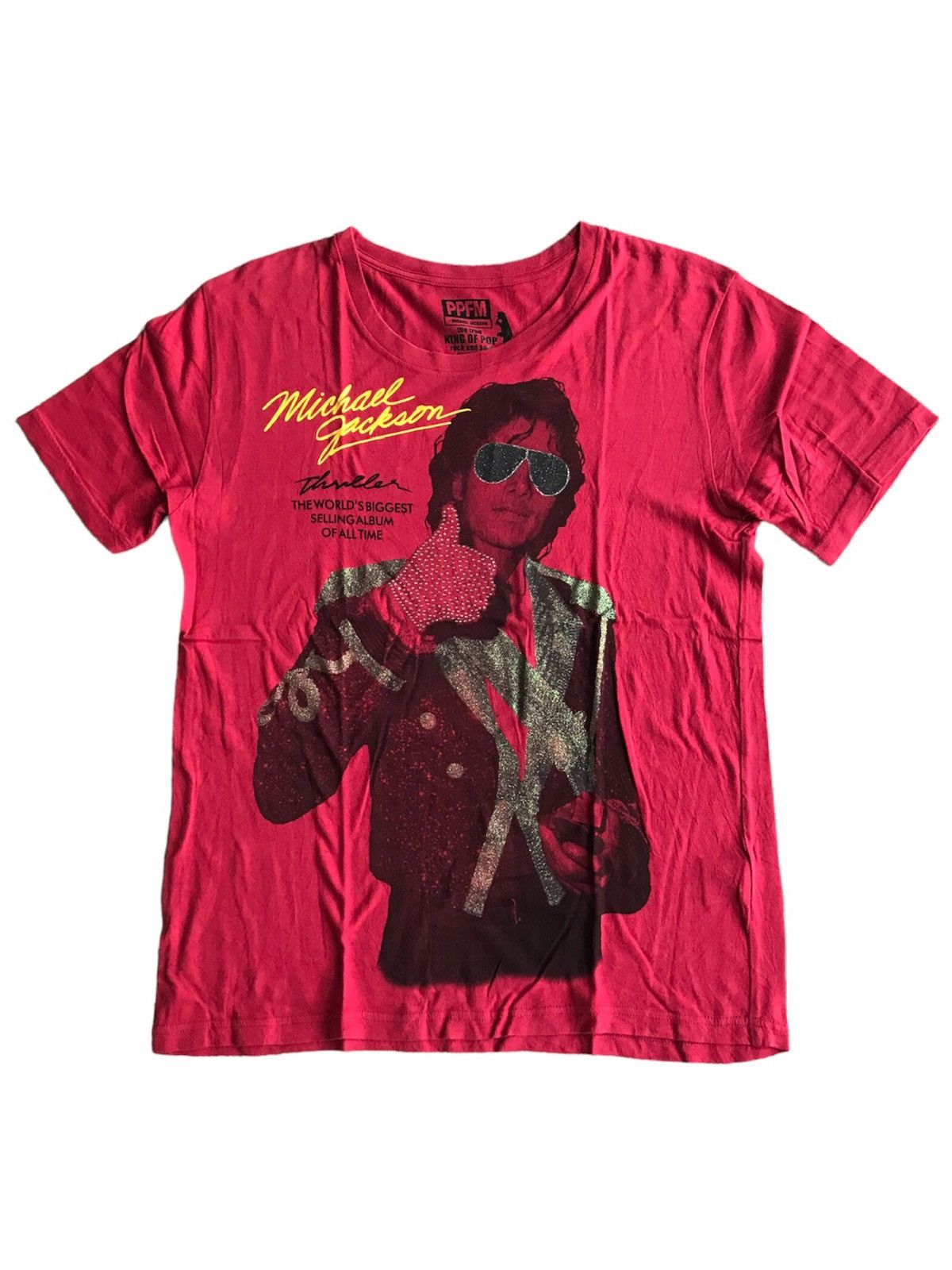 image of If Six Was Nine x Le Grande Bleu L G B Ppfm Michael Jackson Thriller Best Selling Album Ever in Red