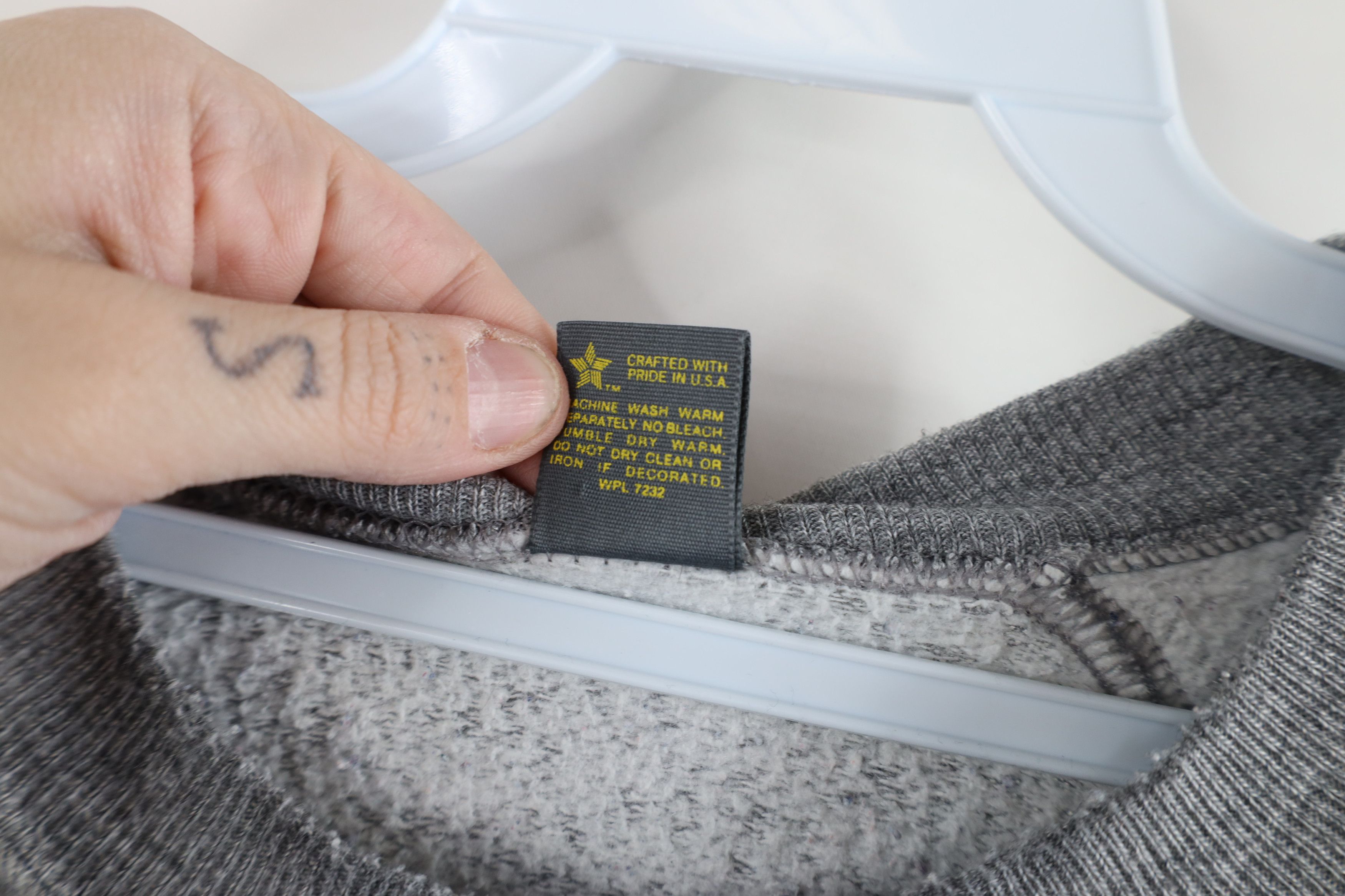 Russell Athletic × Vintage Vintage 70s 80s Russell Athletic Dry Sweatshirt Gray USA Size L / US 10 / IT 46 - 11 Thumbnail