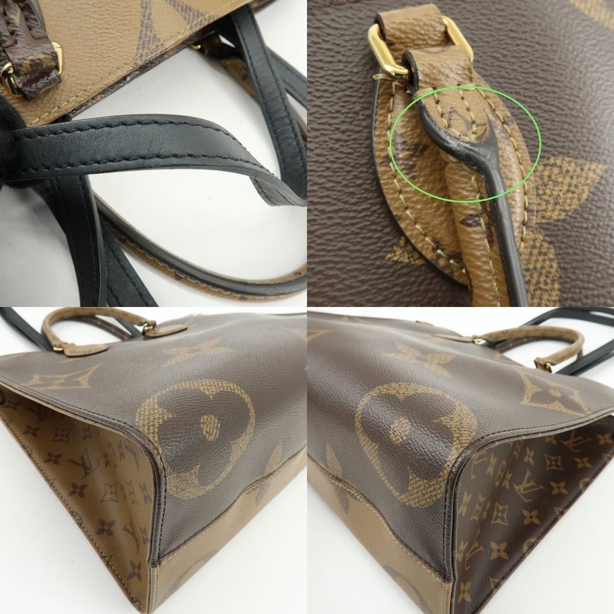 Louis Vuitton Louis Vuitton Monogram Giant Reverse On the Go MM Tote Size ONE SIZE - 4 Thumbnail