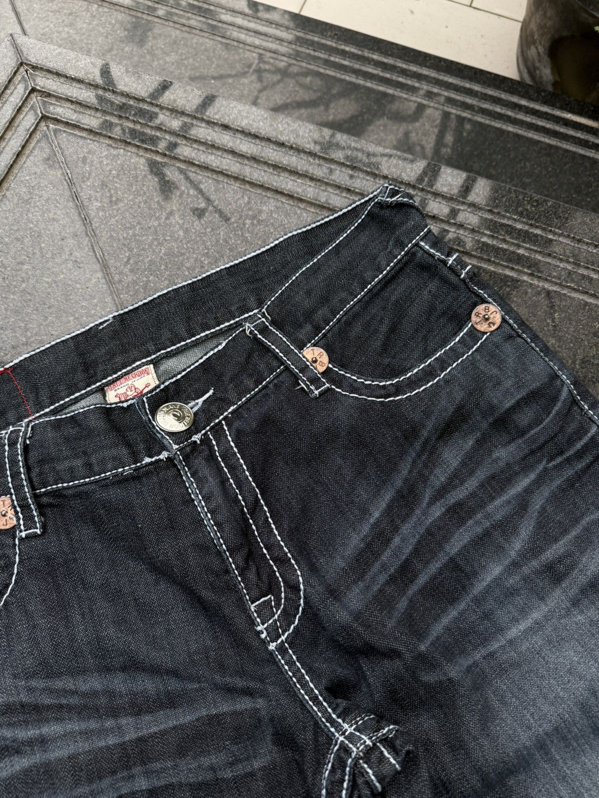 True Religion 90’s TRUE RELIGION RARE DENIM Y2K VINTAGE POCKET LOGO PANTS Size US 34 / EU 50 - 7 Thumbnail