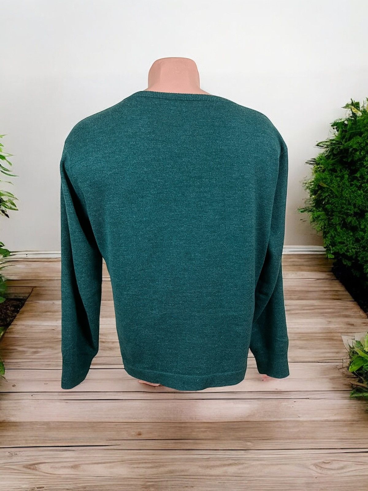 J.Crew J.Crew Dark Green V Neck pull size M Size US M / EU 48-50 / 2 - 3 Thumbnail