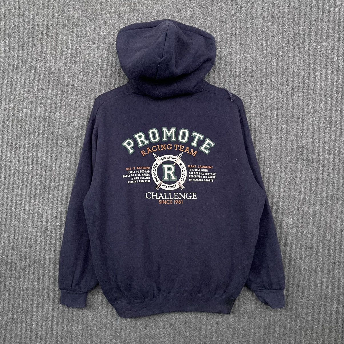 トップス 90s Russel Athletic zip hoodie akimbo Akimbo Club × Russell Athletic × Vintage Akimbo club ny New York