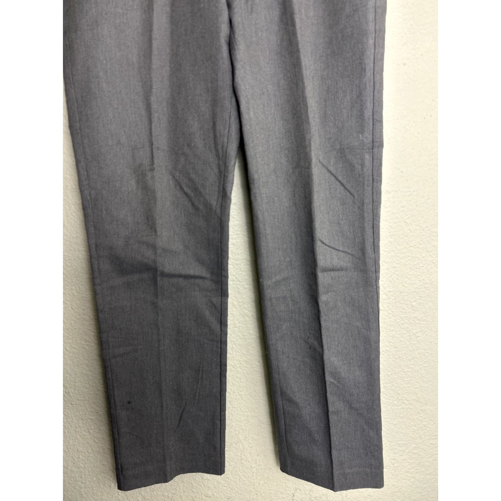 J.Crew J.CREW Mens Stretch Sutton cotton twill Pants Khaki Gray 33x32 Stains Small Size US 33 - 2 Thumbnail