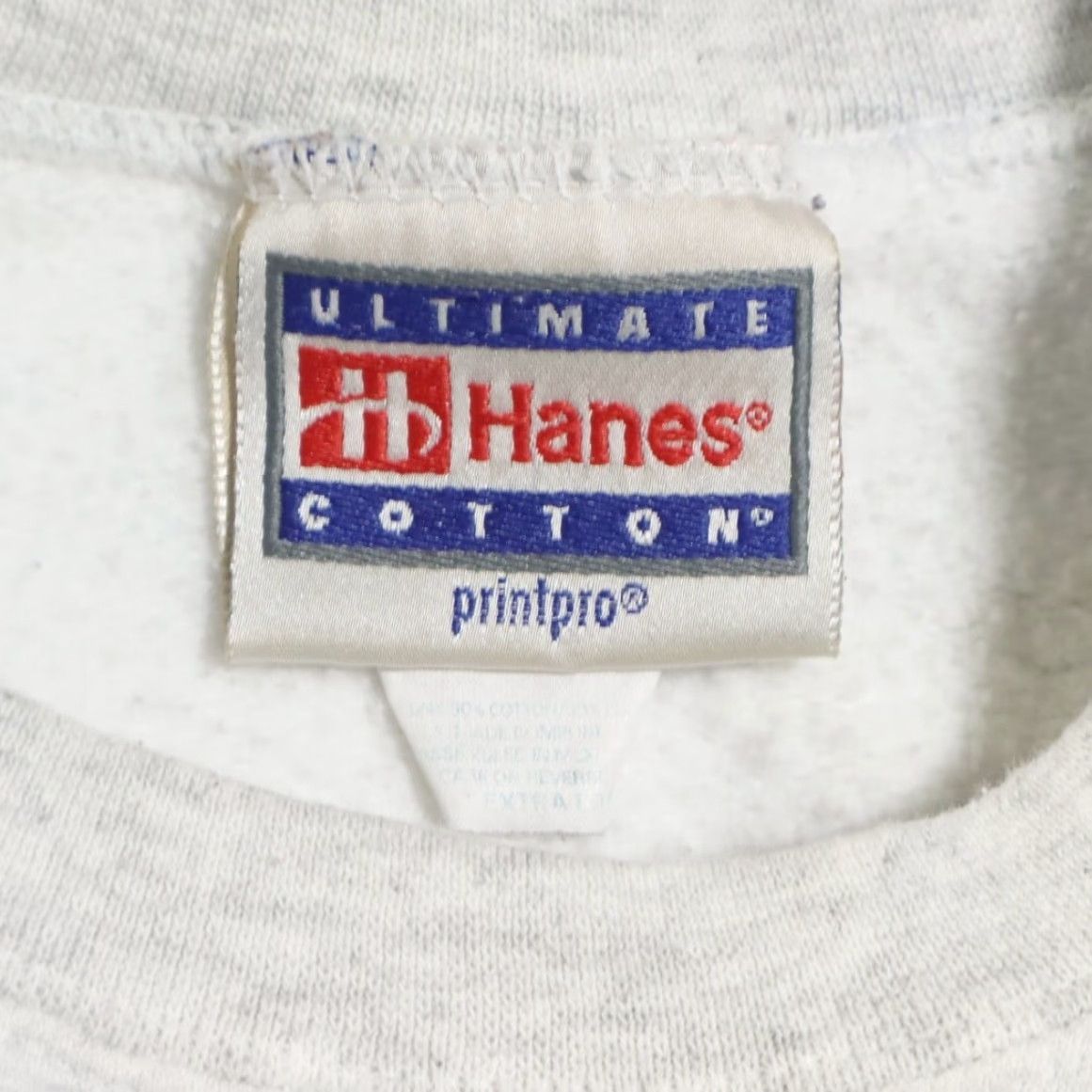 Hanes VINTAGE Hanes Shirt Gray Mens XL VTG Allison Bass Boats Sweatshirt Long Sleeve Crew Neck Solid Gray Size US XL / EU 56 / 4 - 5 Thumbnail