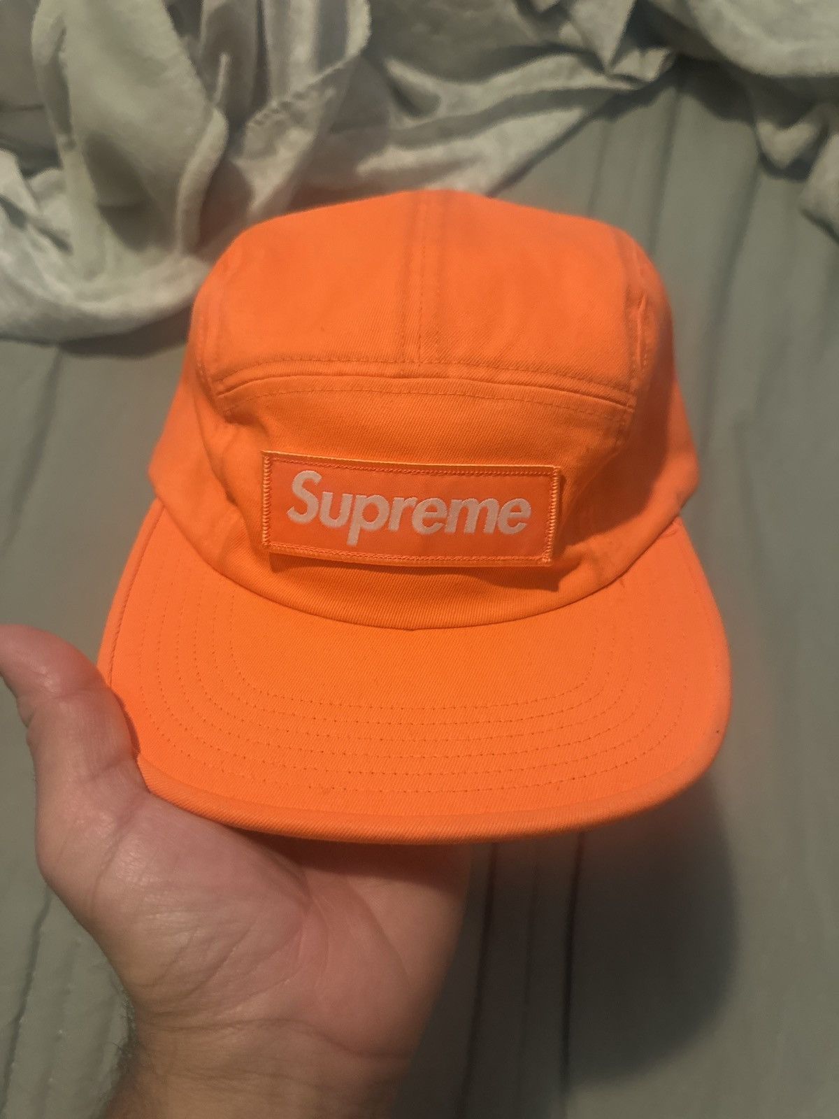 Supreme Supreme washed Chino twill camp cap Size ONE SIZE - 1 Thumbnail