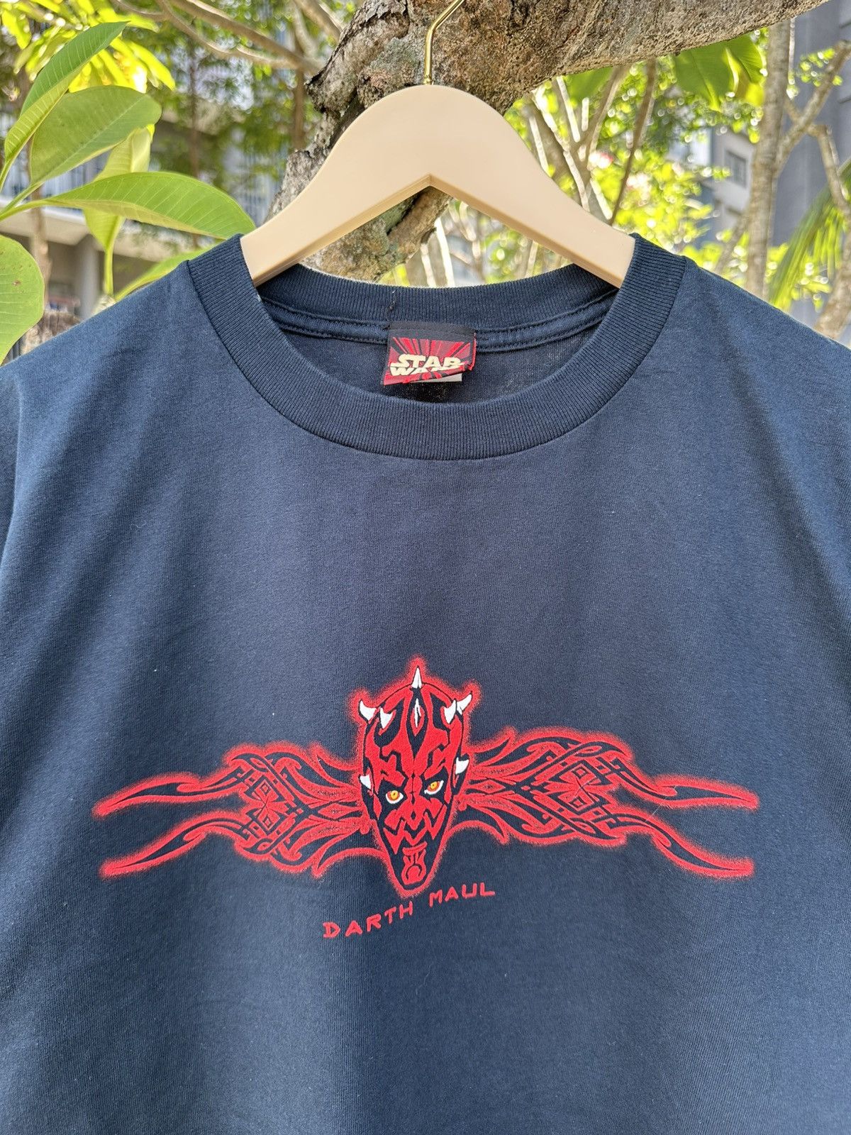 Star Wars Vintage 90’s Star Wars Darth Maul Movie Villain Movie USA Size US L / EU 52-54 / 3 - 3 Thumbnail