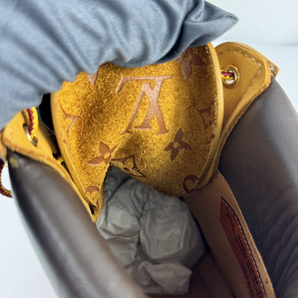 Louis Vuitton x TIMBERLABD MONOGRAM BOOTS Size US 9 / EU 42 - 10 Thumbnail