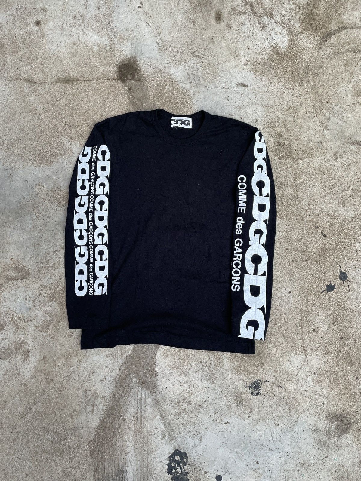 Comme des Garcons VINTAGE CDG LOGO LONG SLEEVE Size US L / EU 52-54 / 3 - 1 Thumbnail