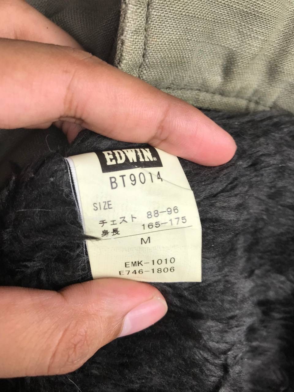 Edwin × Japanese Brand × Vintage Vintage Edwin Blue Trip Military Design Jacket Size US M / EU 48-50 / 2 - 5 Thumbnail