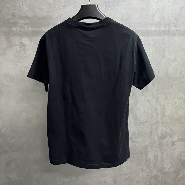 Louis Vuitton Louis Vuitton 24 Newest Black Logo Embroidered Pullover Sh Size US M / EU 48-50 / 2 - 5 Thumbnail