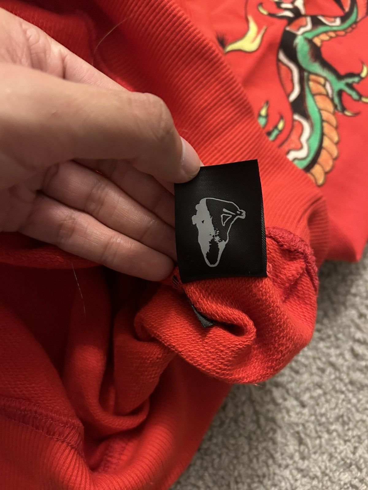 Ed Hardy Ed Hardy X Siberia Hills Hoodie Red Size Medium Size US M / EU 48-50 / 2 - 8 Thumbnail