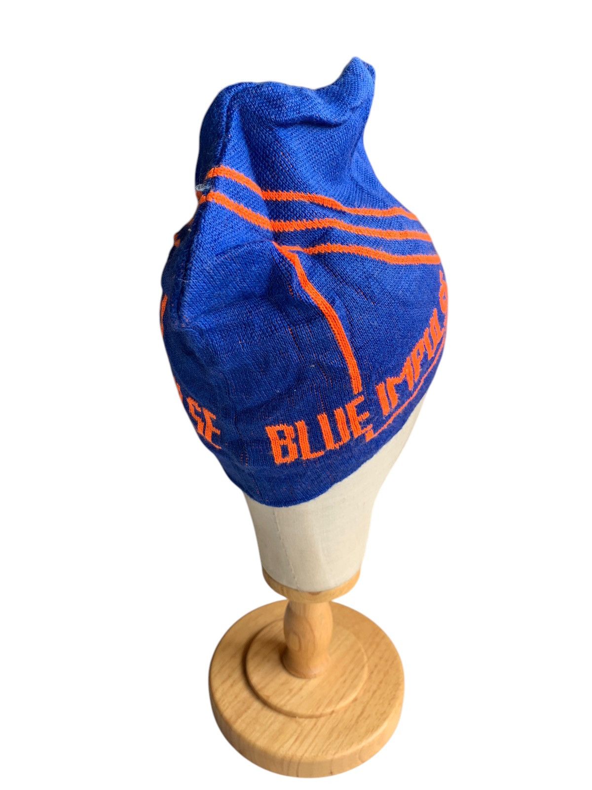 14th Addiction × Vintage Vintage Blue Impulse Mohawk Style Japanese Beanie hats Size ONE SIZE - 6 Thumbnail