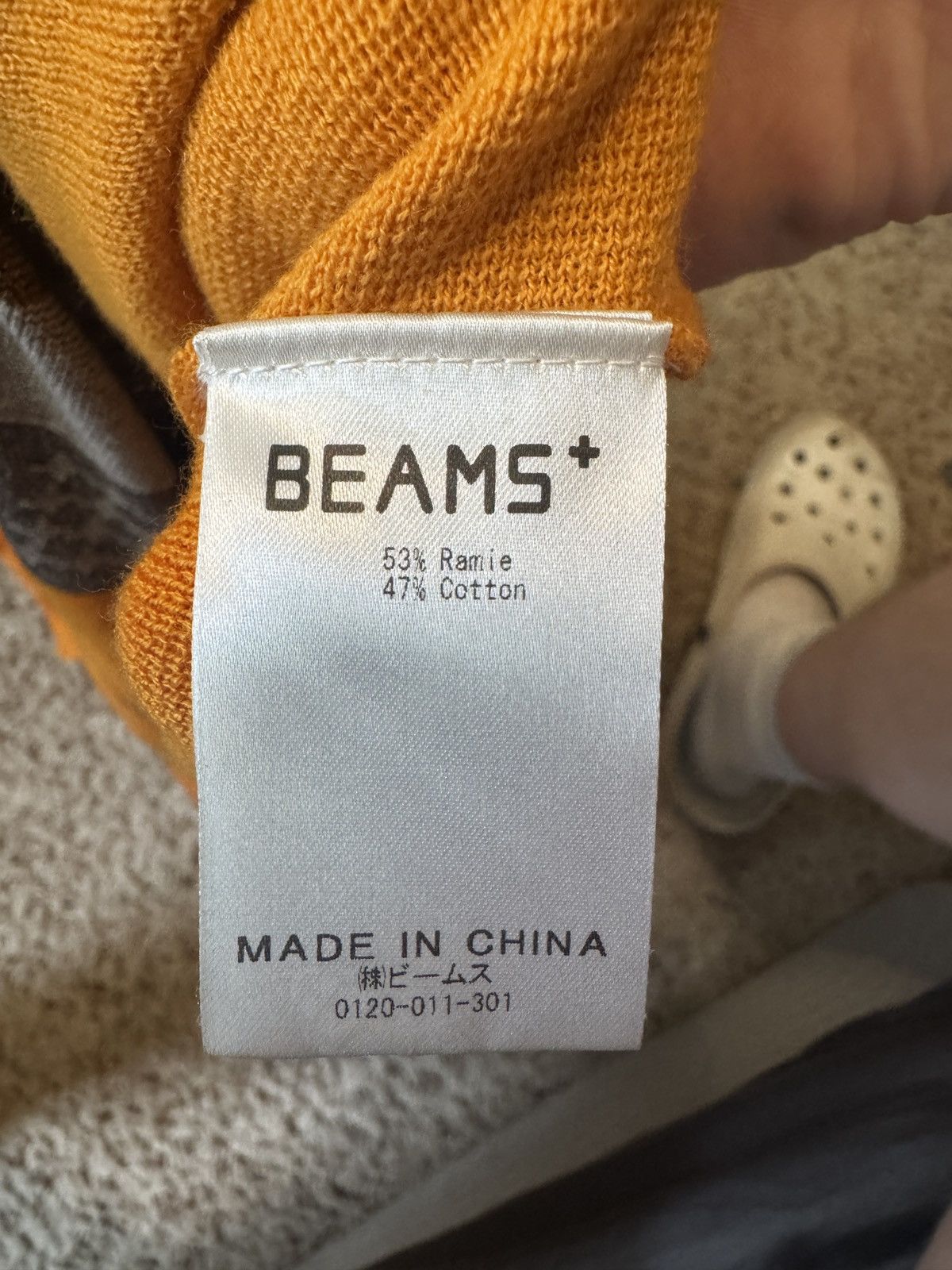 Beams Plus Beams Plus Knit Zipper T-Shirt Size US L / EU 52-54 / 3 - 3 Thumbnail