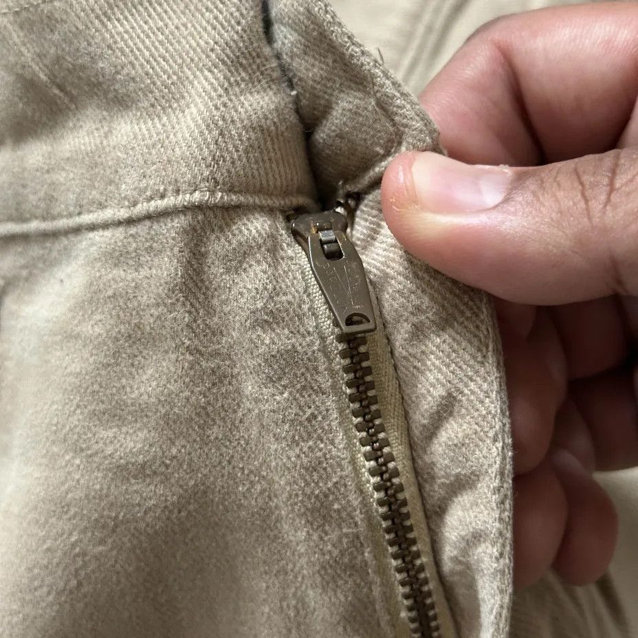 Levi's Vintage 60s Levi's White Tab Big E Flared Pants Size 35X28 Size US 35 - 5 Thumbnail