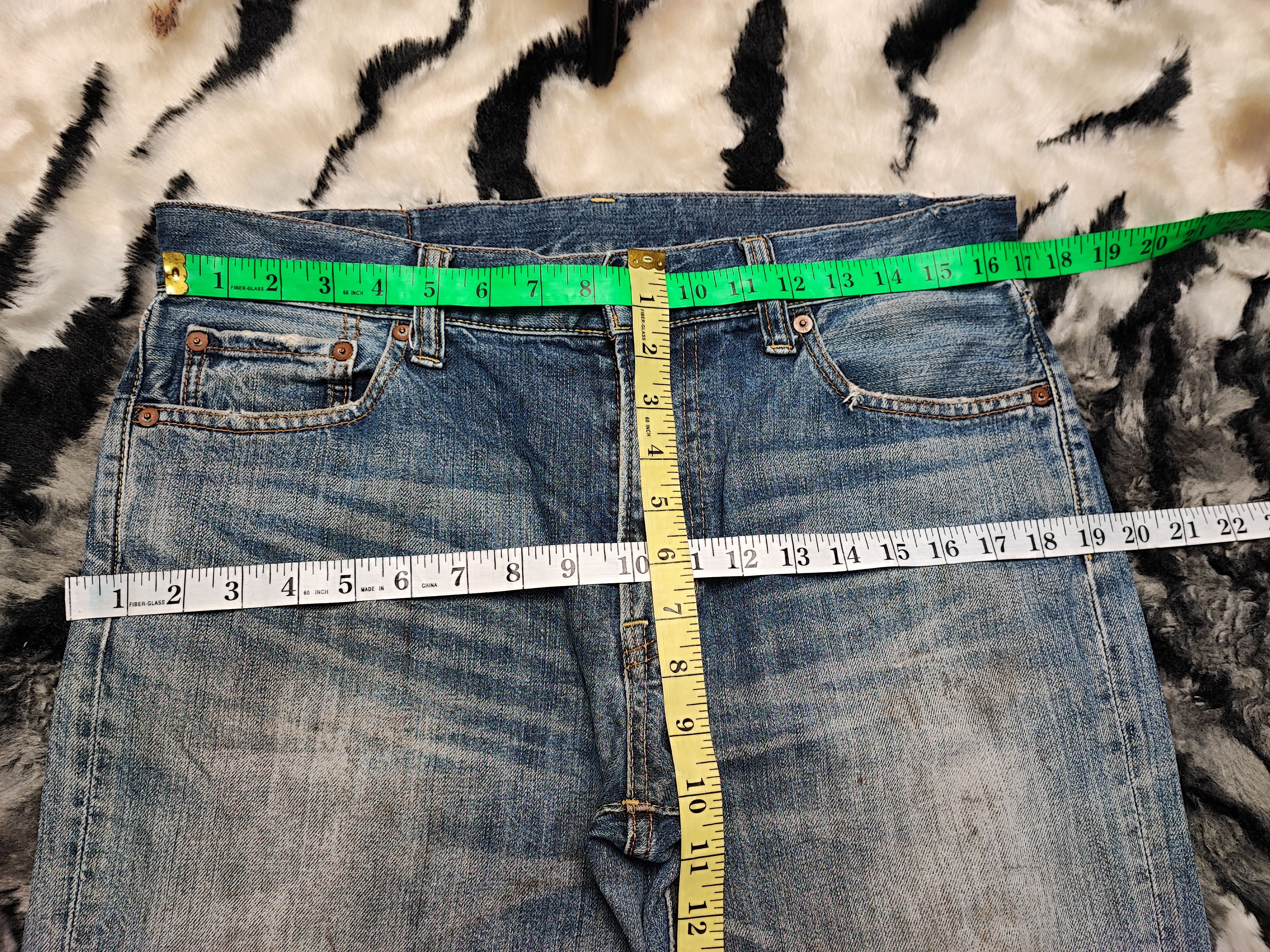 Uniqlo Vintage Distress Uniqlo Jeans Japan S002 Size US 33 - 5 Thumbnail
