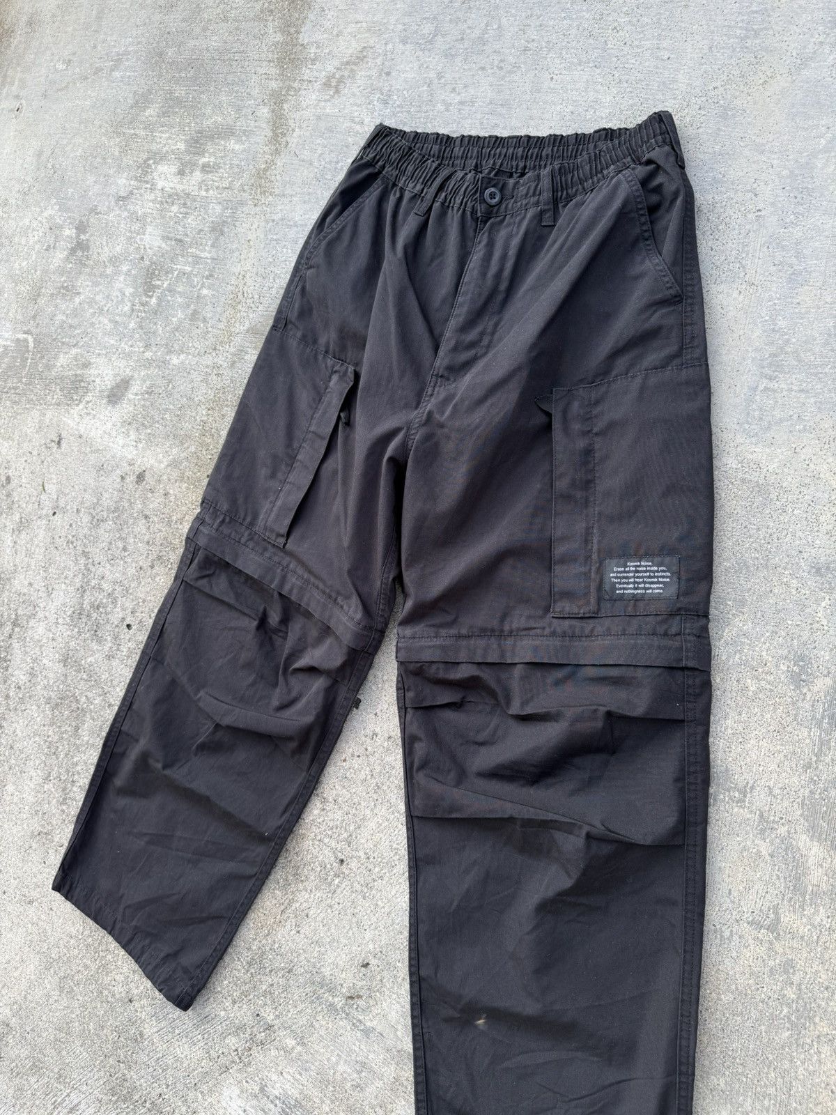 GU × Undercover GU x UNDERCOVER CONVERTABLE PANT GOTHIC Y2K BAGGY RAVE CARGO Size US 30 / EU 46 - 2 Thumbnail