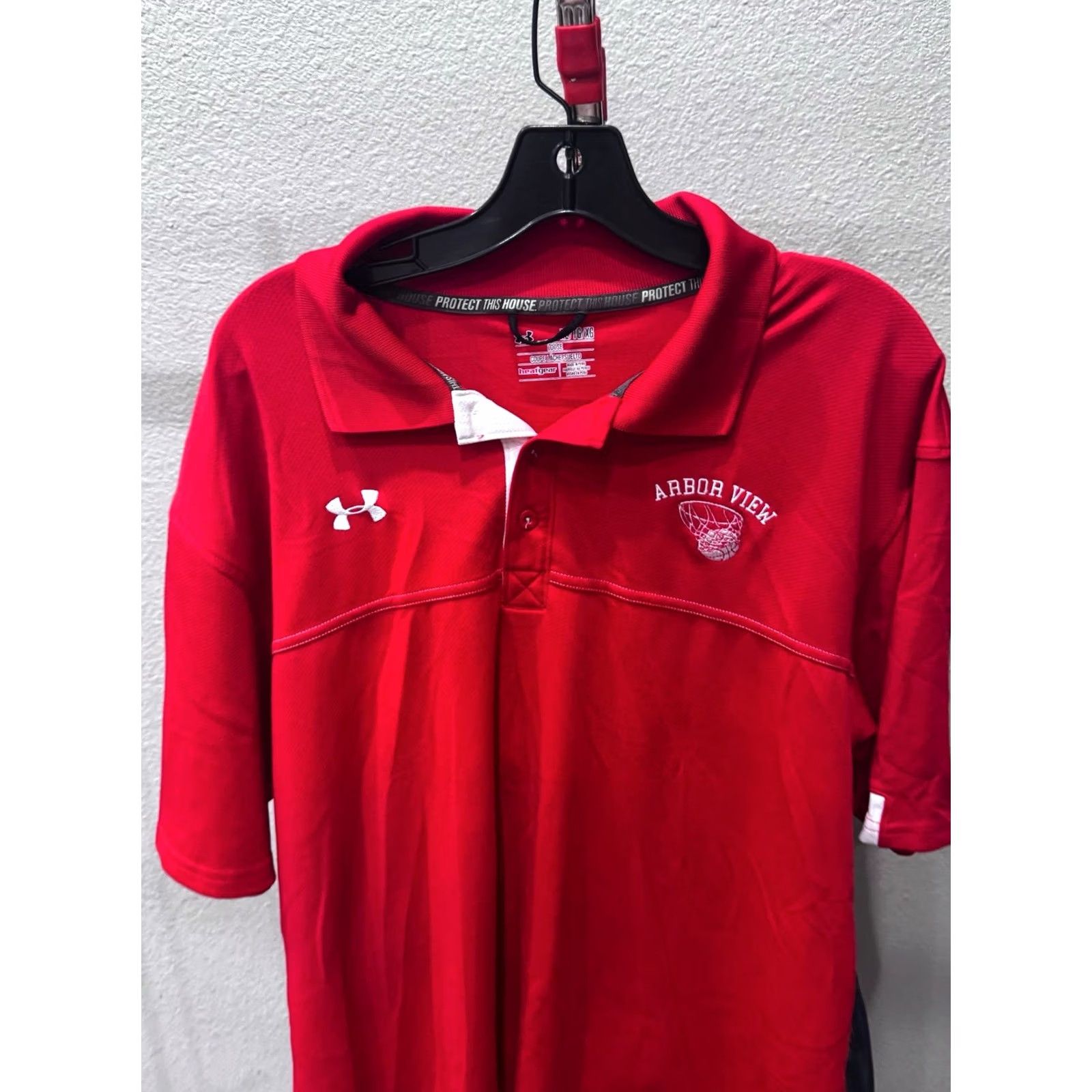 Under Armour Under Armour Arbor View POLO SHIRT XL Adult Mens Long Sleeve Multicolor Basketball Polo Shirt Size US XL / EU 56 / 4 - 4 Thumbnail