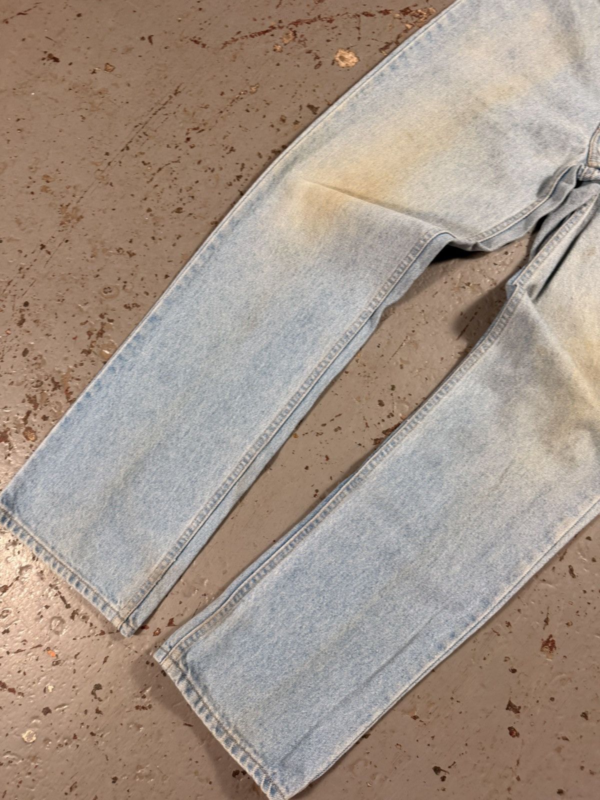 Levi's Vintage Orange Tag 619 Levi Denim Jeans Size US 33 - 4 Thumbnail