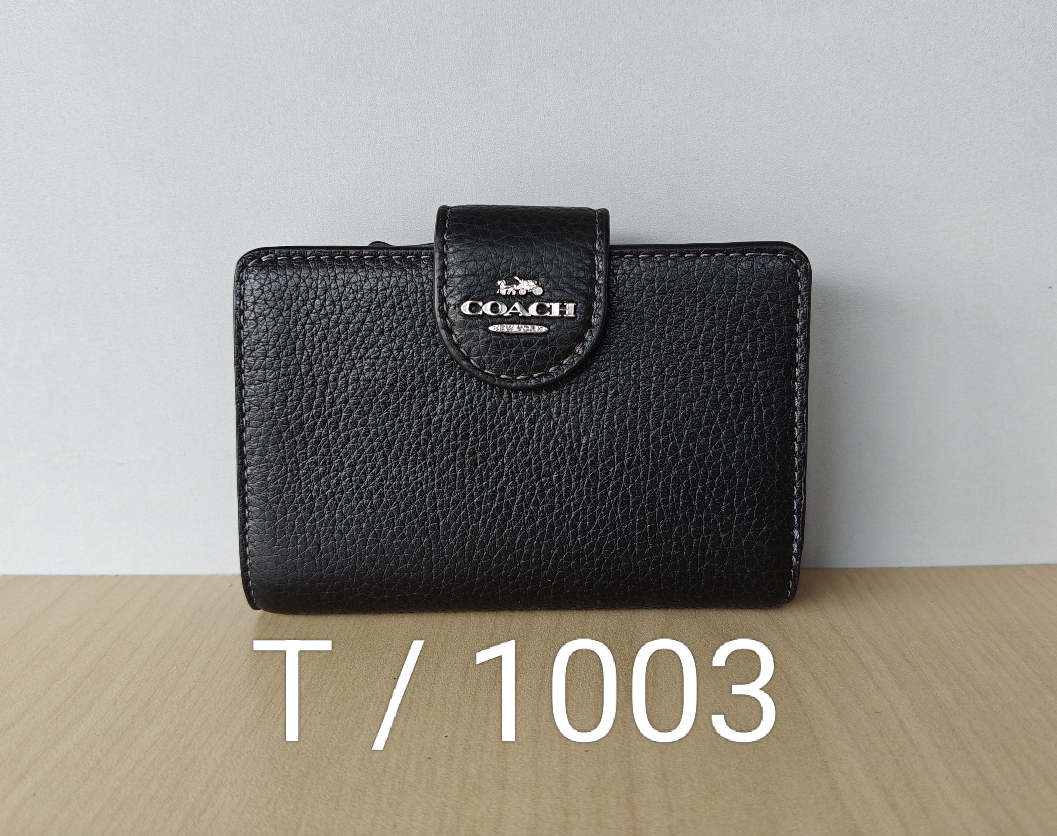 Coach Coach Medium Corner Zip Women's Wallet Free Shipping T/1003 Size ONE SIZE - 6 Thumbnail