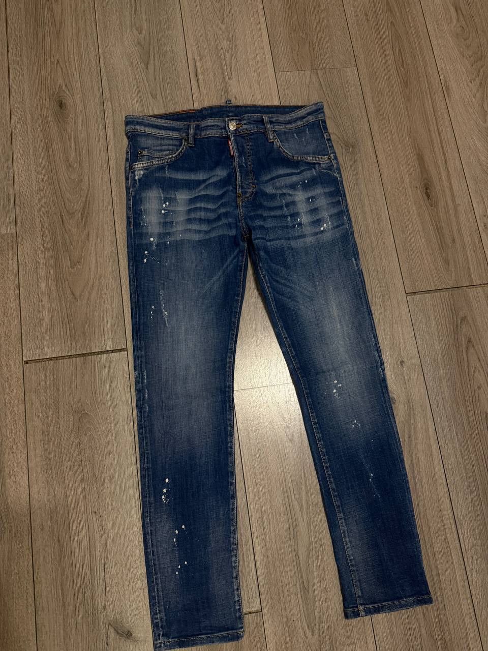 Dsquared2 Dsquared2 Jeans Mens Size 50 Blue Distressed Avant-Garde Size US 34 / EU 50 - 2 Thumbnail