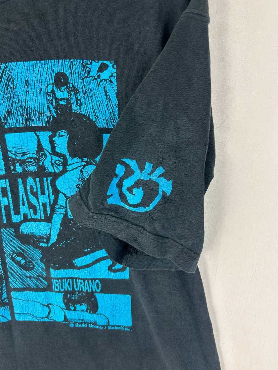 Anime Vintage Y2K “Lead For Flash” Manga Tee – Ibuki Urano Comic Size US L / EU 52-54 / 3 - 6 Thumbnail