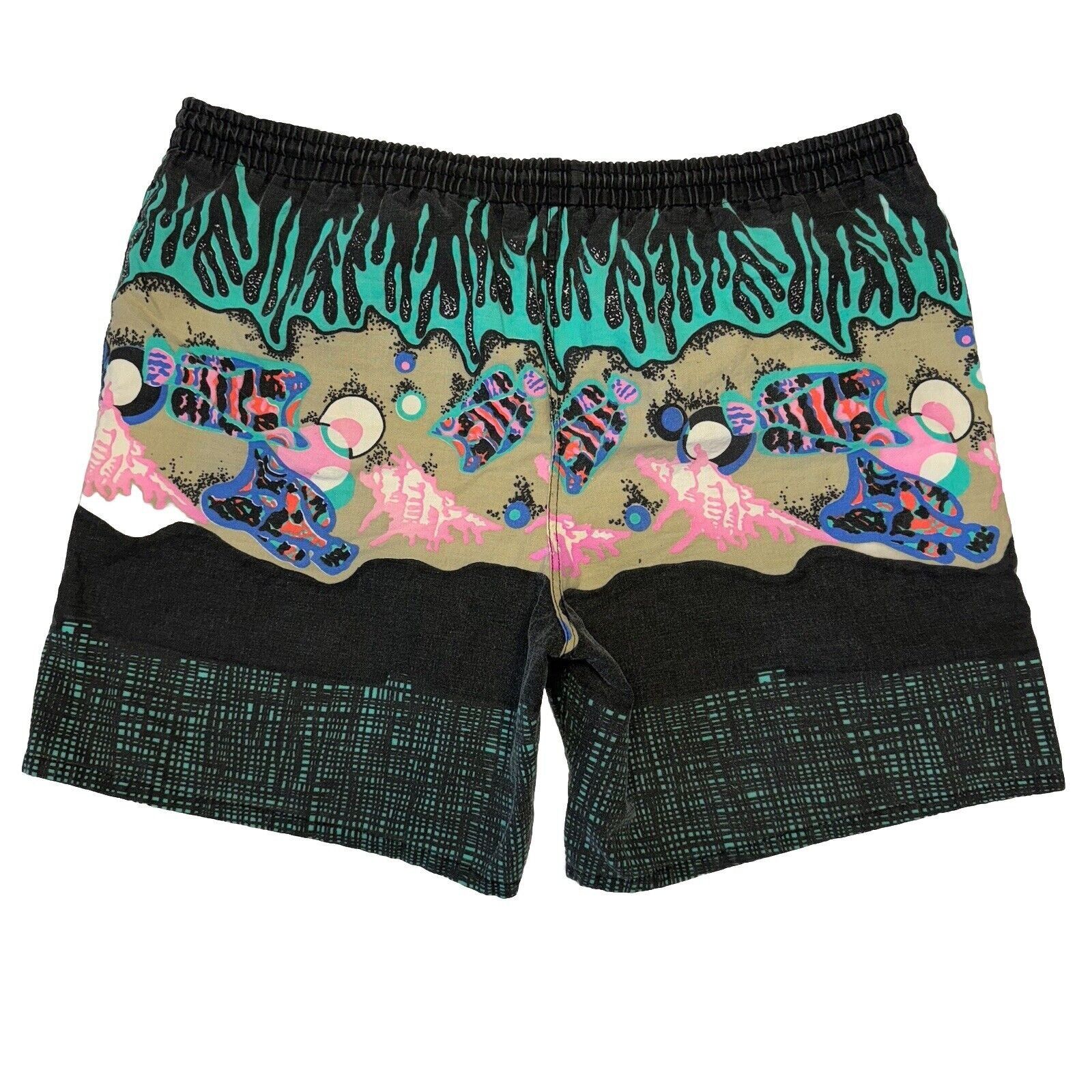 Vintage Vintage Bombora Swim Shorts Adult Large Beach Mesh Lined Size US 36 / EU 52 - 2 Thumbnail