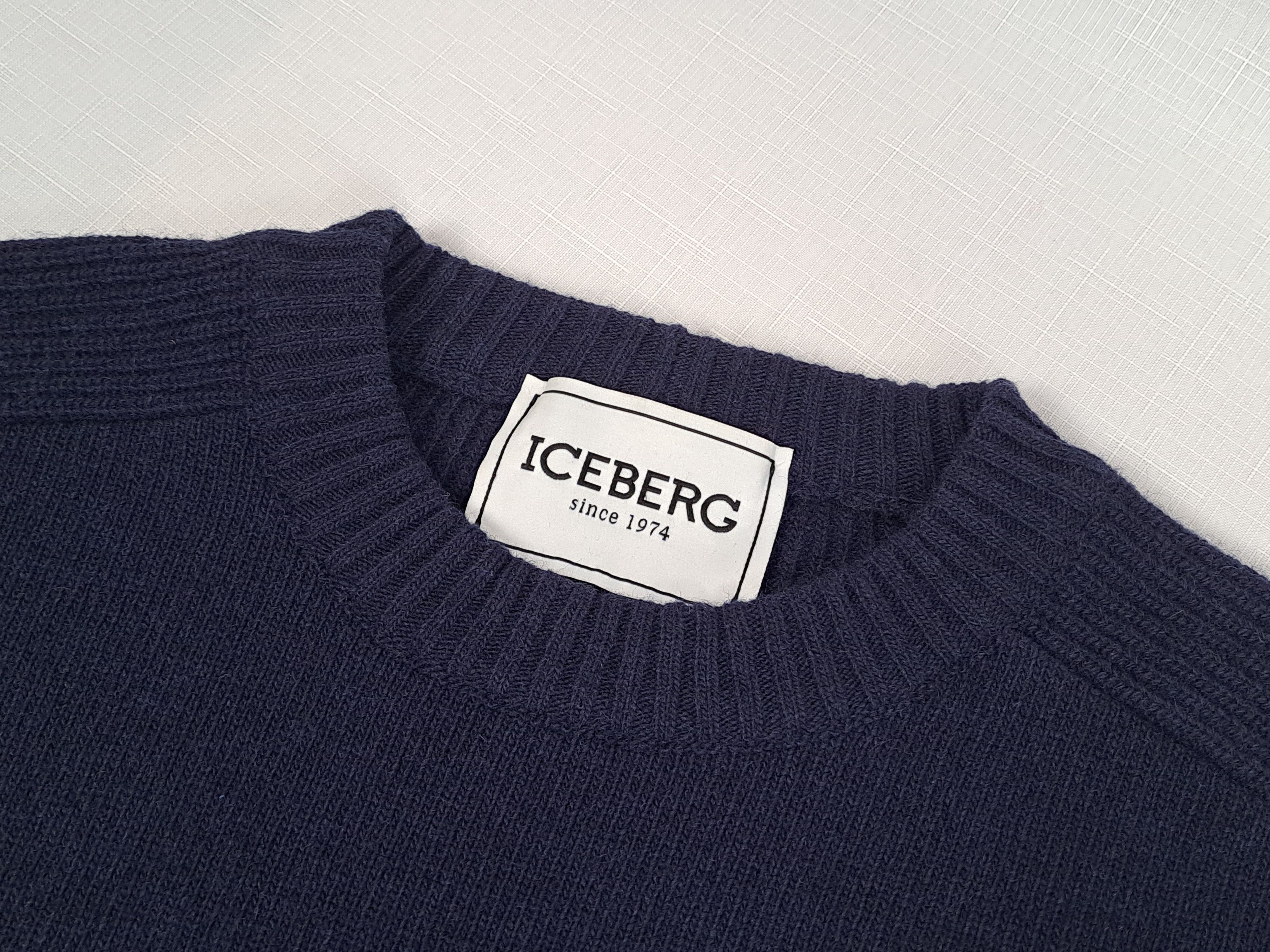 Iceberg ICEBERG decorative zippers on the sleeves wool sweater Size S / US 4 / IT 40 - 9 Thumbnail