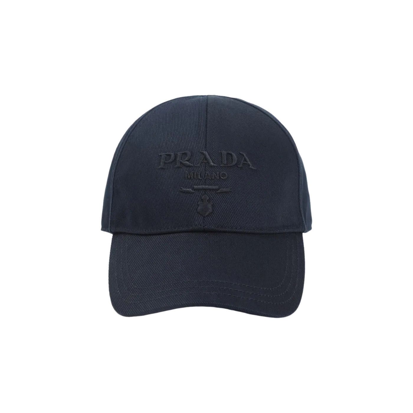 Prada PRADA Blue Cotton Baseball Cap New And Authentic (Men's Size Size ONE SIZE - 1 Thumbnail
