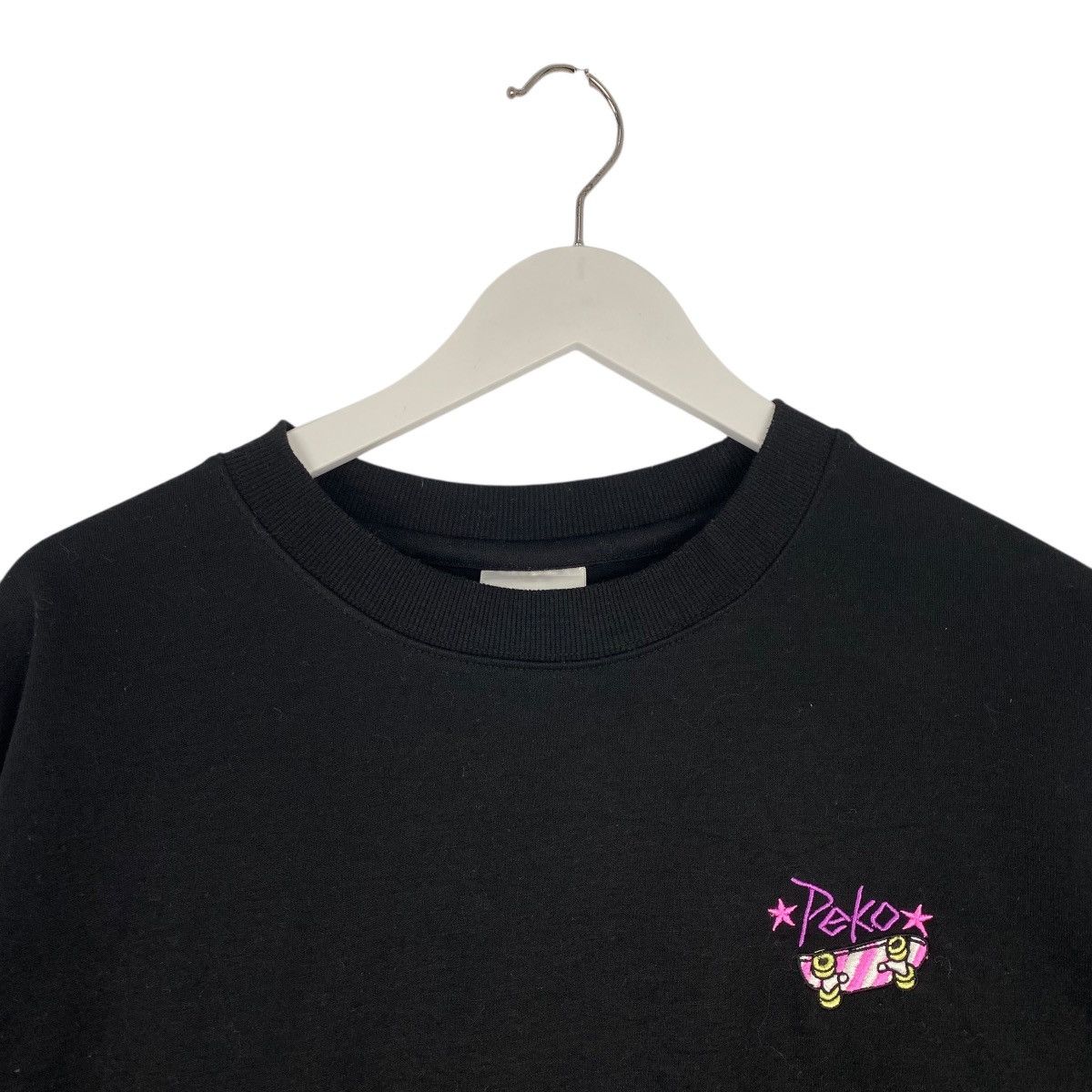 Other Vintage Peko and Poko Sweatshirt Crewneck Black Big Logo Size US L / EU 52-54 / 3 - 4 Thumbnail