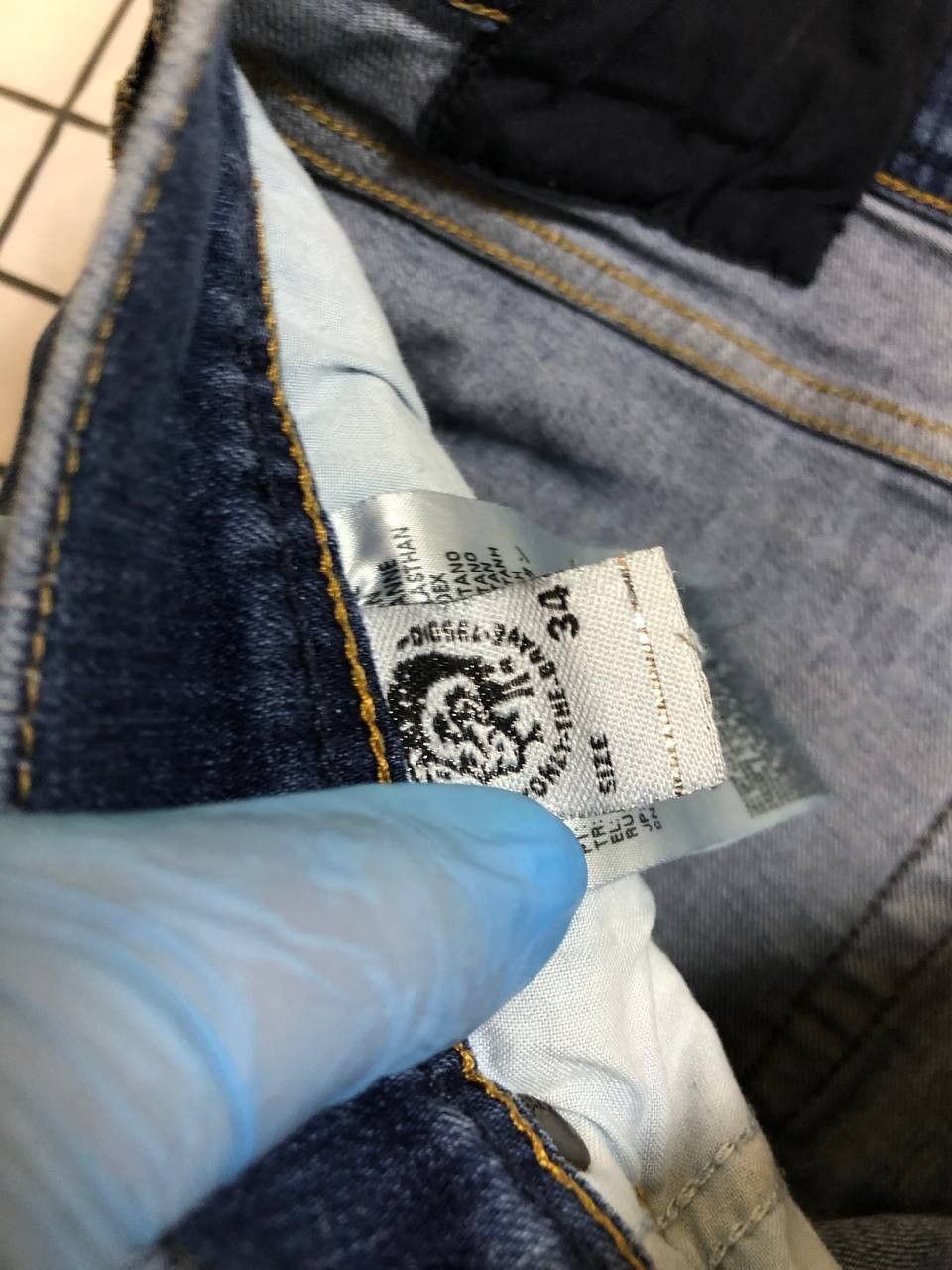 Diesel DIESEL TEPPHAR Wash Denim Slim Carrot Stretch Jeans Size US 34 / EU 50 - 16 Thumbnail