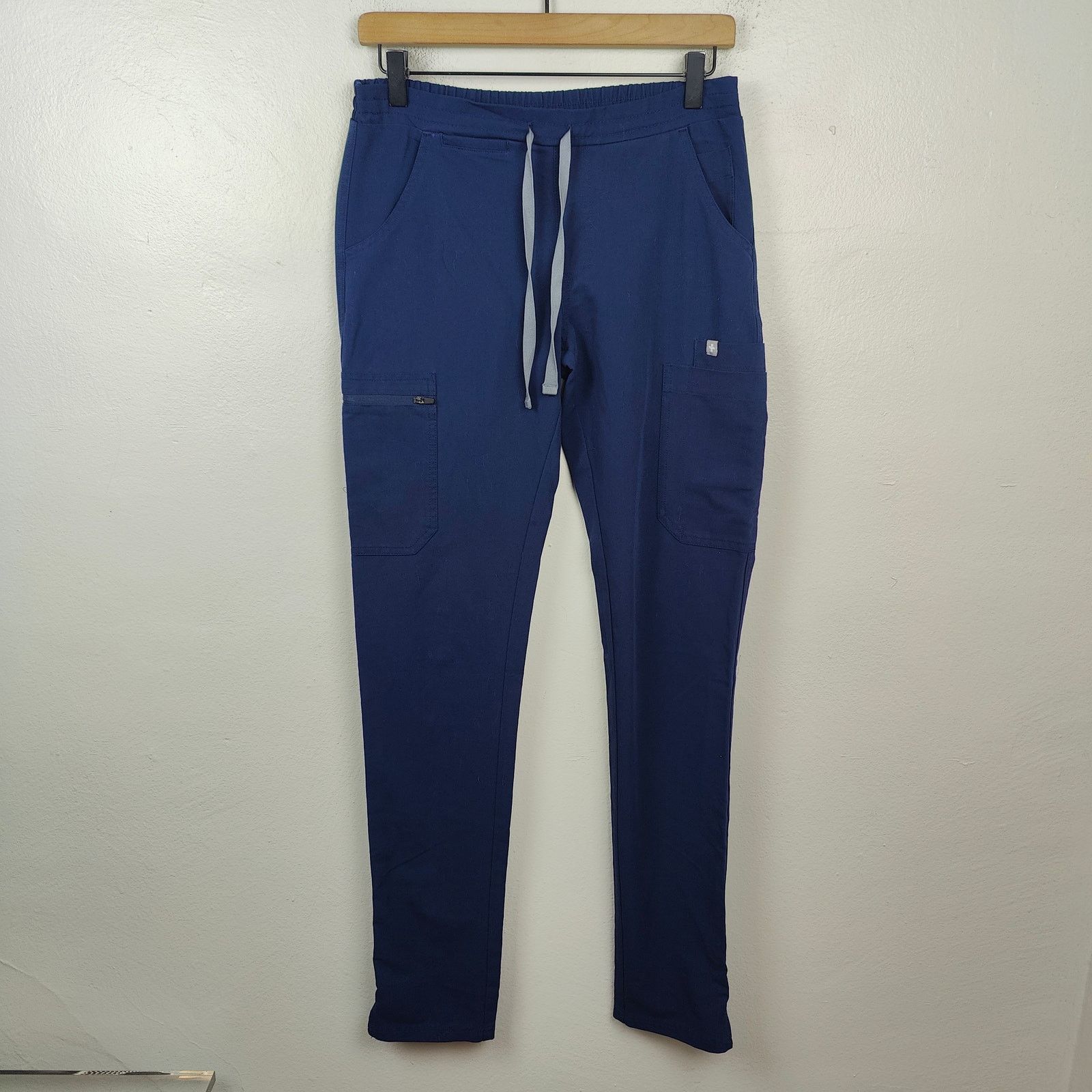 Other Figs Yola Skinny Scrub Pants Womens XXS T Tall Navy Blue Size 24" / US 00 / IT 34 - 1 Thumbnail