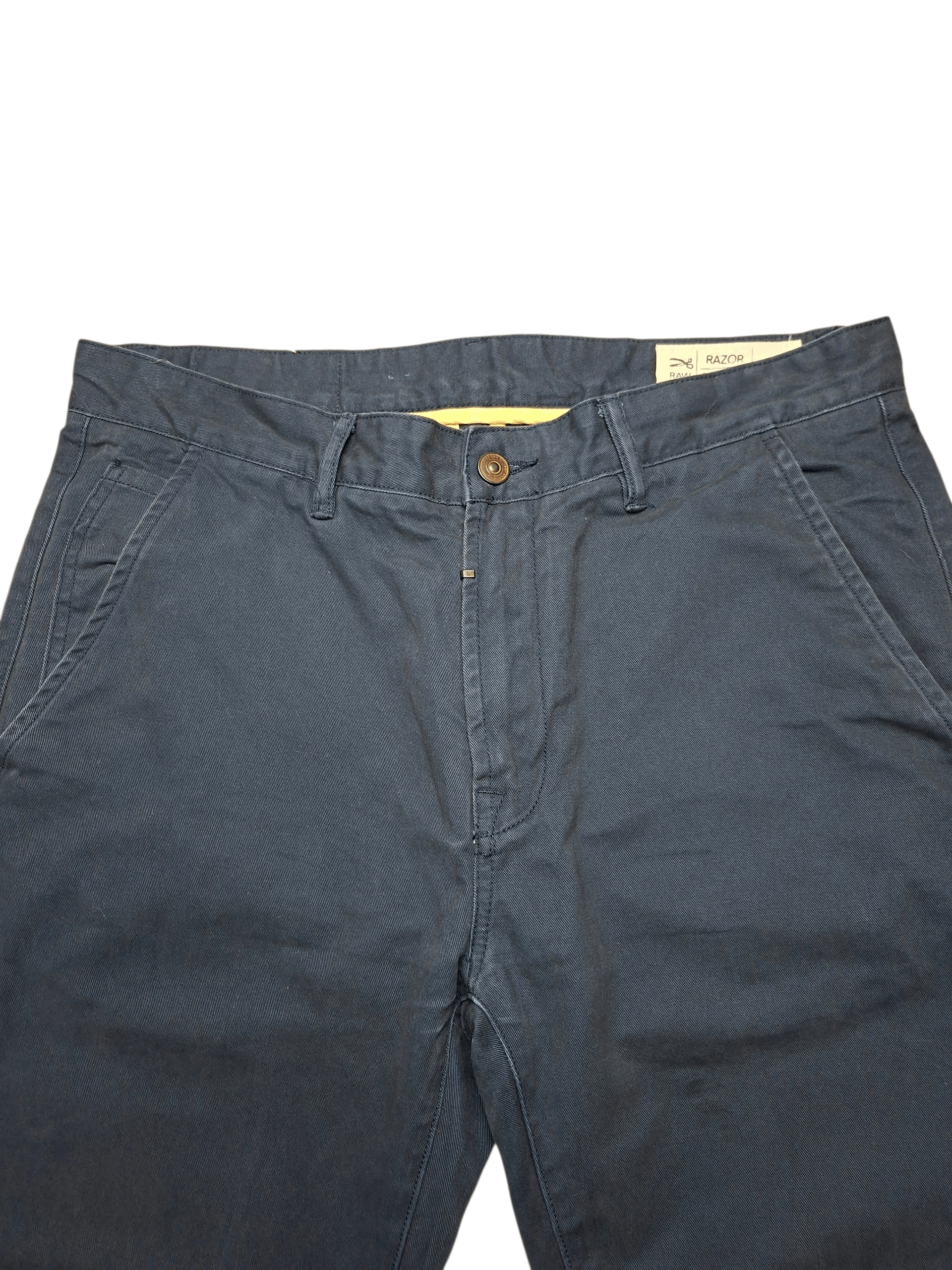 Japanese Brand Red Ruggison Razor Tapered Selvedge Chinos Okayama Japan Size US 33 - 4 Thumbnail