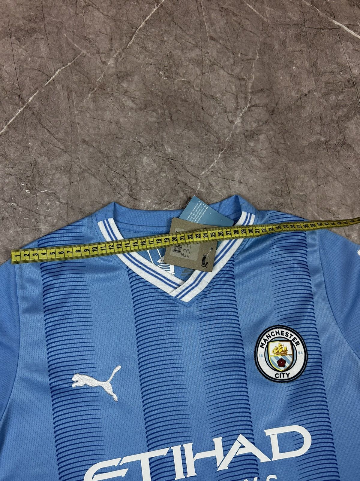 Puma New Puma Manchester City football jersey size S Size US S / EU 44-46 / 1 - 13 Thumbnail