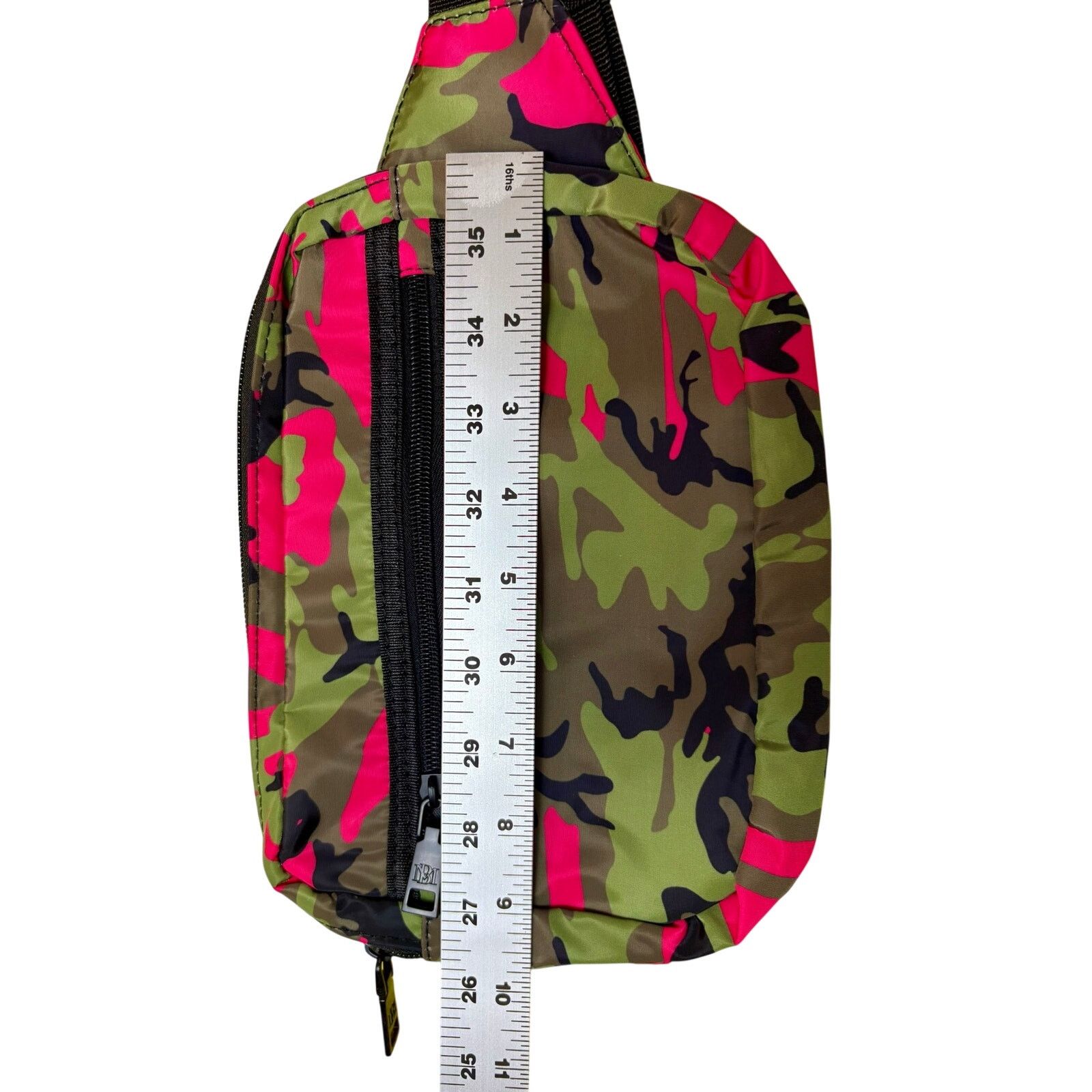 Pink Camo 2 In 1 Backpack By Badgley Mischka - NWT NWT Badgley Mischka Nylon Backpack Pink Camo main image 3