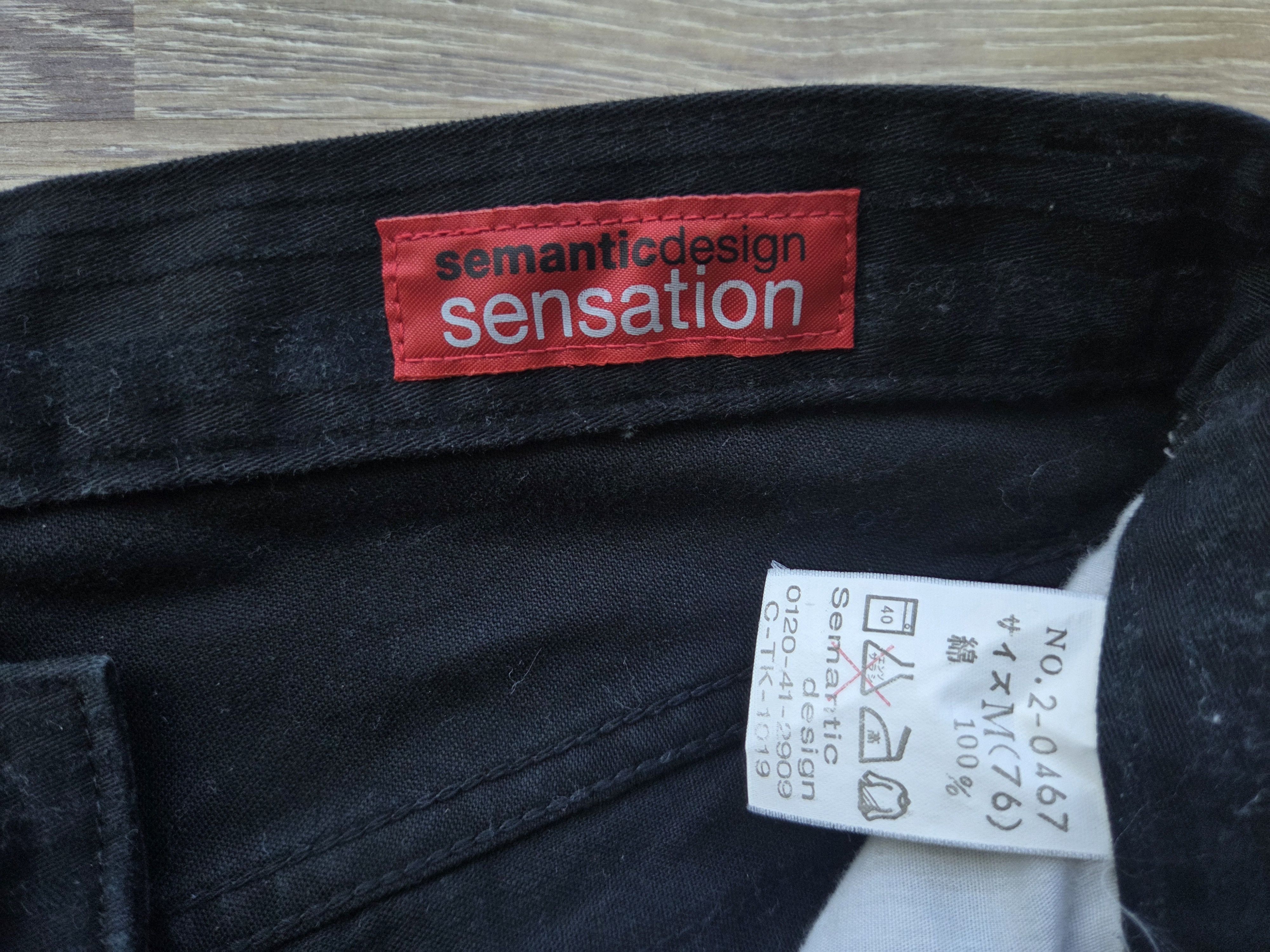 semanticdesign Japan Brand Semantic Design Sensation Flare Pants Boot Cut Size US 29 - 5 Thumbnail