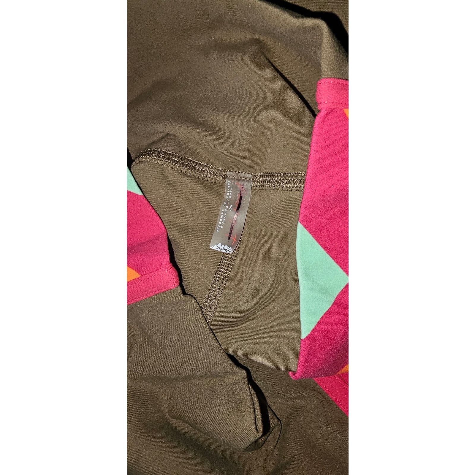 Free People New FP MOVEMENT Never Better Colorblock Bike Shorts $48 Sz S Size 28" / US 6 / IT 42 - 5 Thumbnail