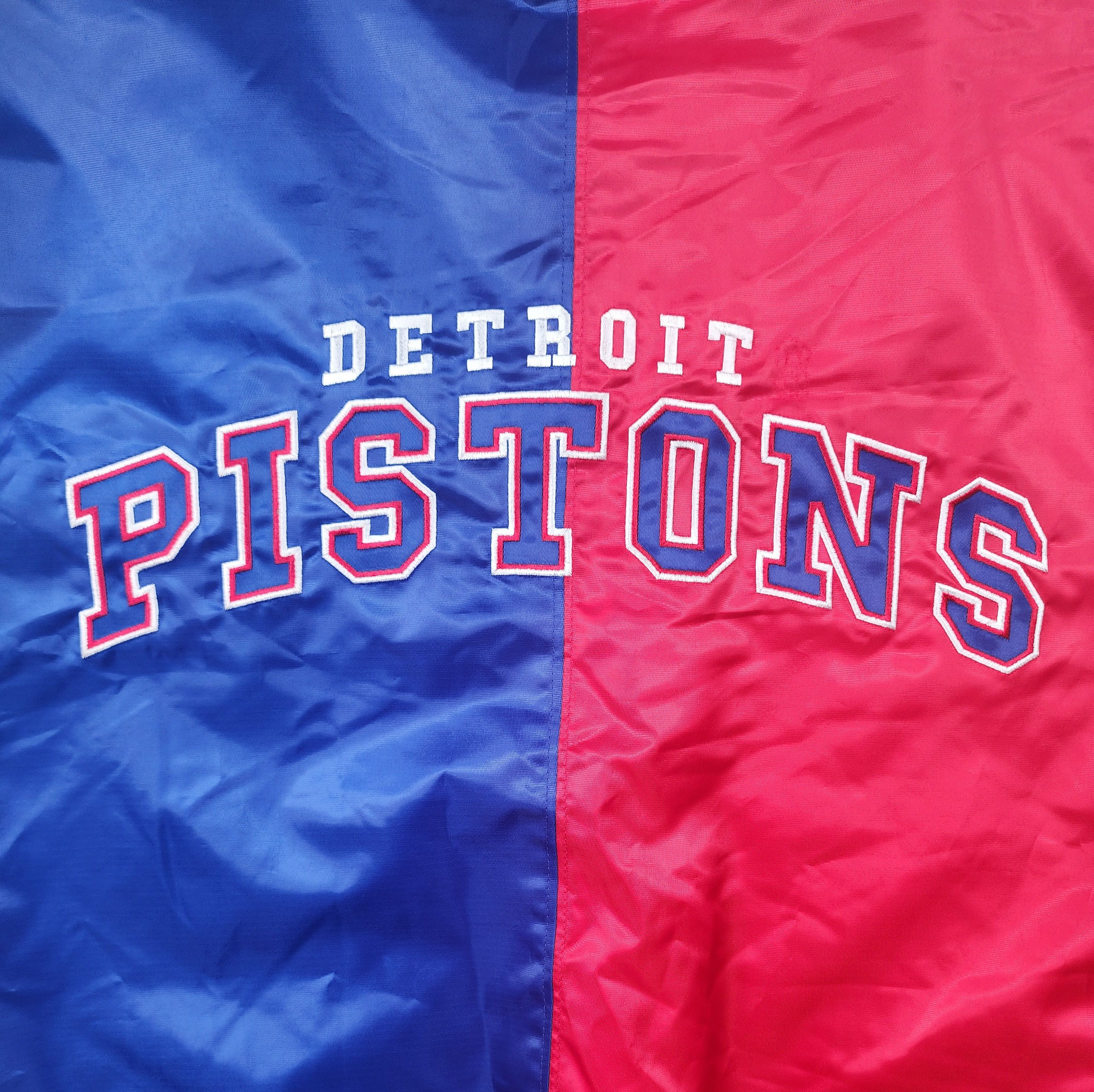 Starter Vintage Starter NBA Detroit Pistons button up jacket Size US L / EU 52-54 / 3 - 9 Thumbnail