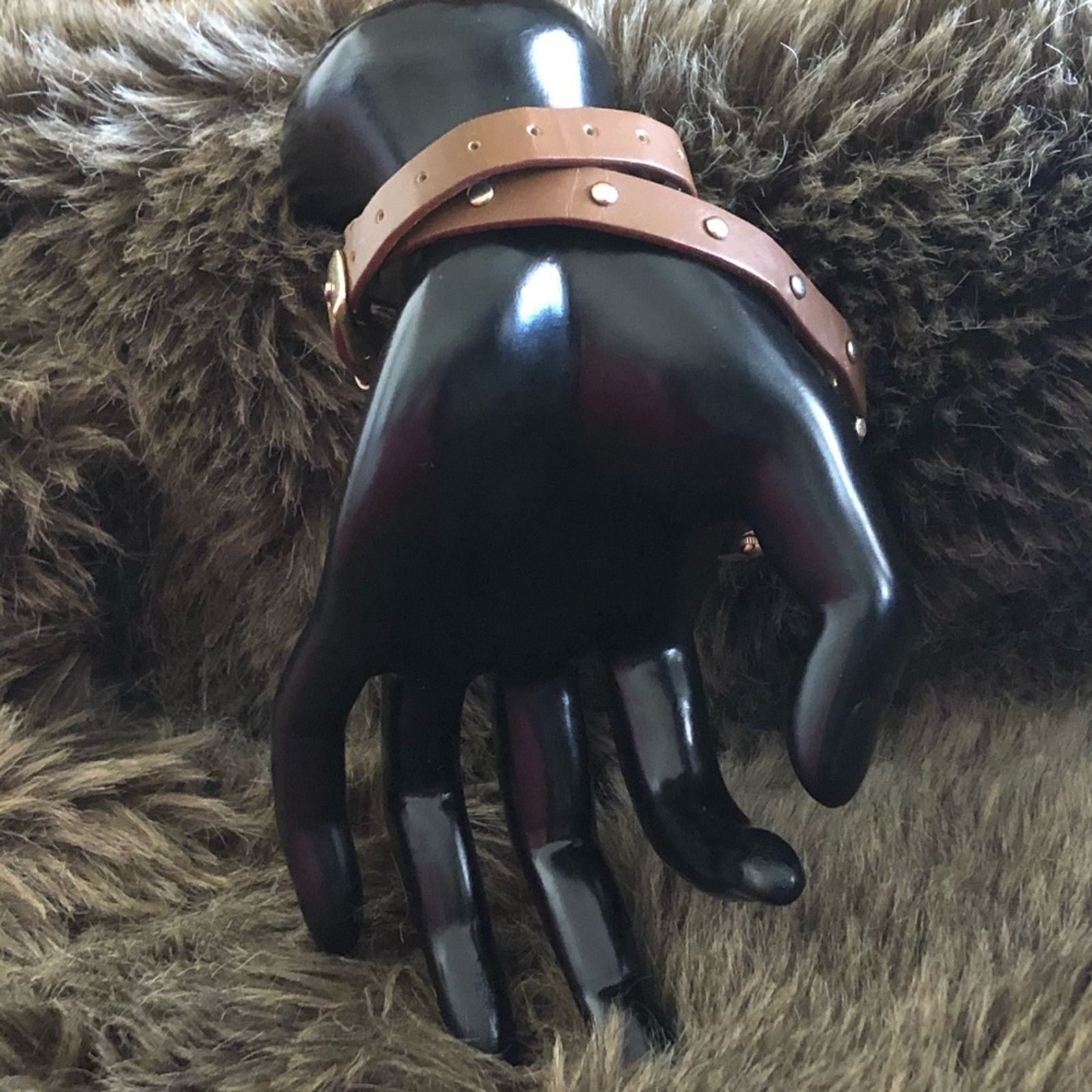 Aeropostale Ladies Aeropostale brown faux leather wrap watch Size ONE SIZE - 5 Thumbnail
