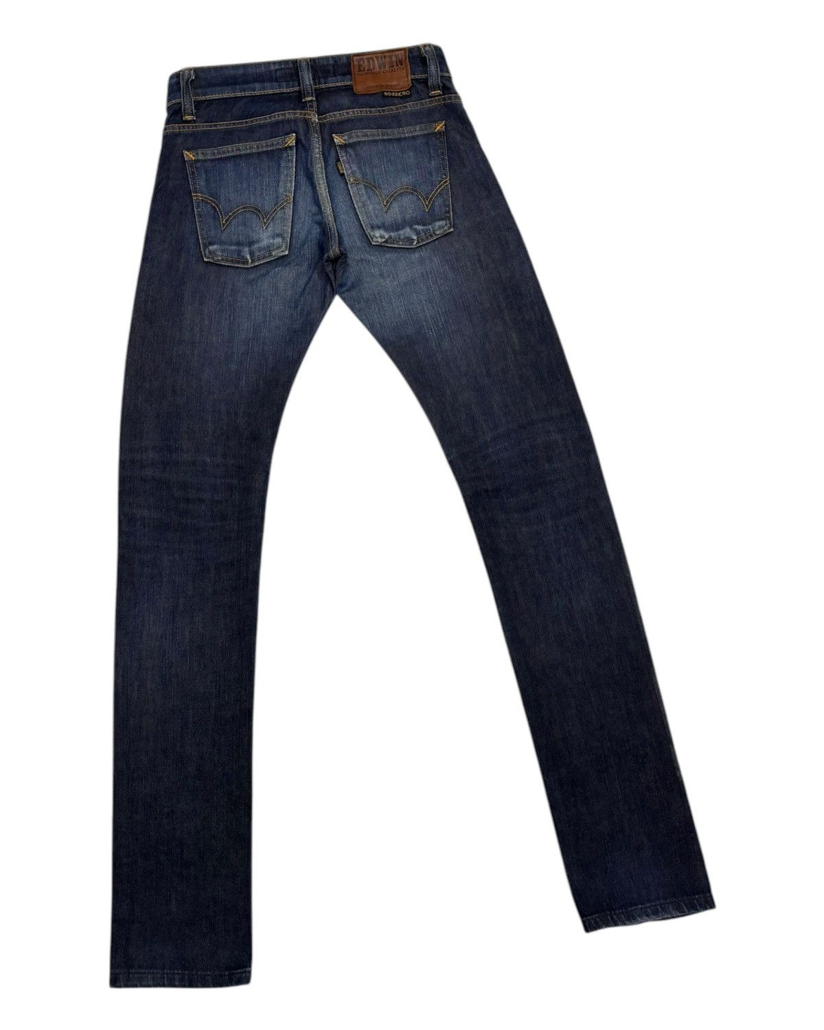 Edwin × If Six Was Nine × Le Grande Bleu (L.G.B.) 🔥EDWIN 503Zero Slim Skinny Blue Denim Jeans Size 27" / US 4 / IT 40 - 4 Thumbnail