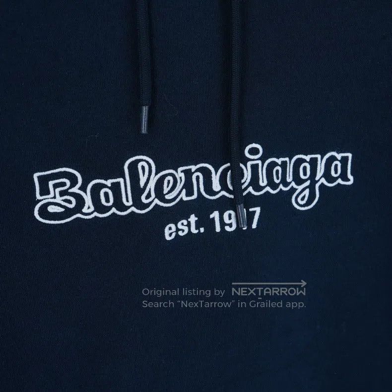 Balenciaga Balenciaga Letter Printed Casual Hooded Sweatshirt Size US S / EU 44-46 / 1 - 3 Thumbnail