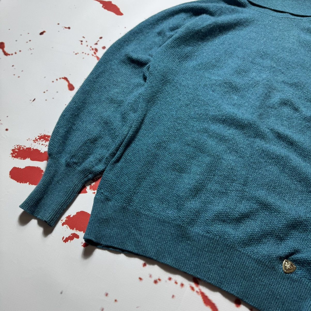 Gucci vintage guchi sweater with big logo 100% wool Size M / US 6-8 / IT 42-44 - 4 Thumbnail