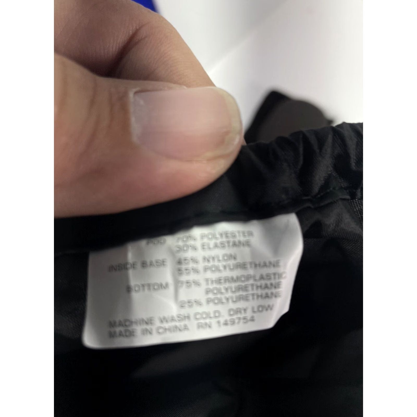 Yeezy Yeezy Pods Socks Black Men 11-13 Socks Casual Slip On Polyester With Storage Bag New Ships out Next Day Size ONE SIZE - 7 Thumbnail